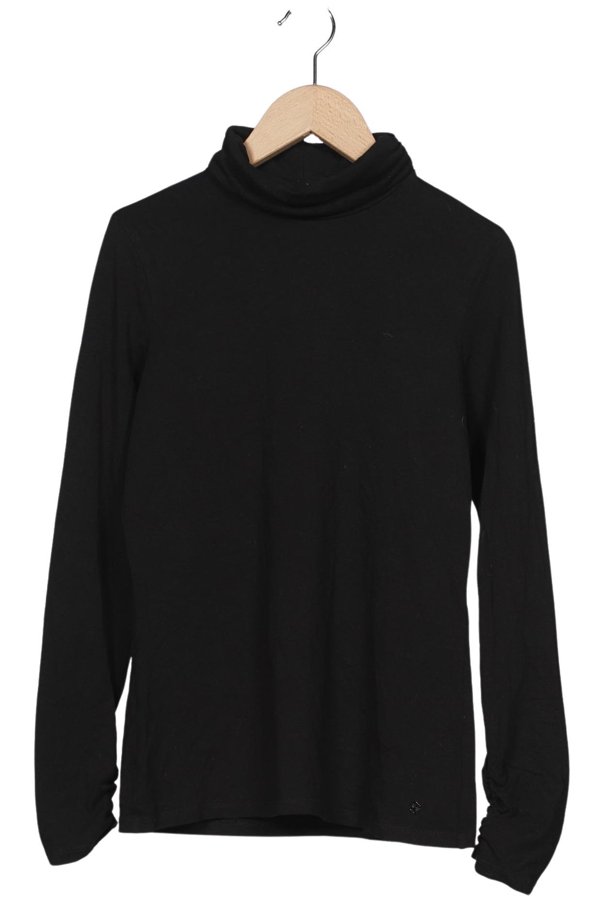

Comma Damen Langarmshirt, schwarz, Gr. 38