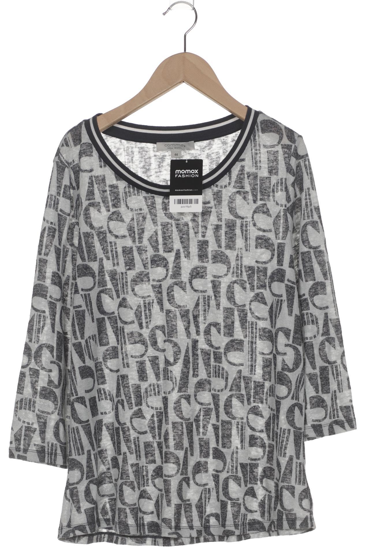 

Comma Damen Langarmshirt, hellblau, Gr. 44