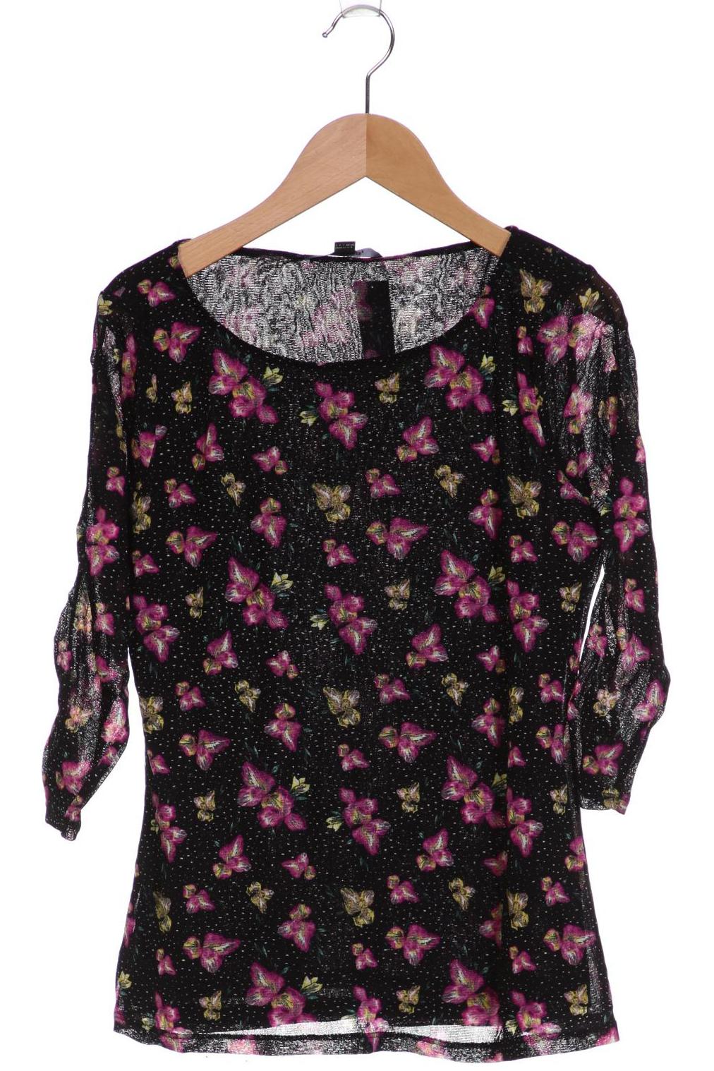 

Comma Damen Langarmshirt, schwarz, Gr. 38