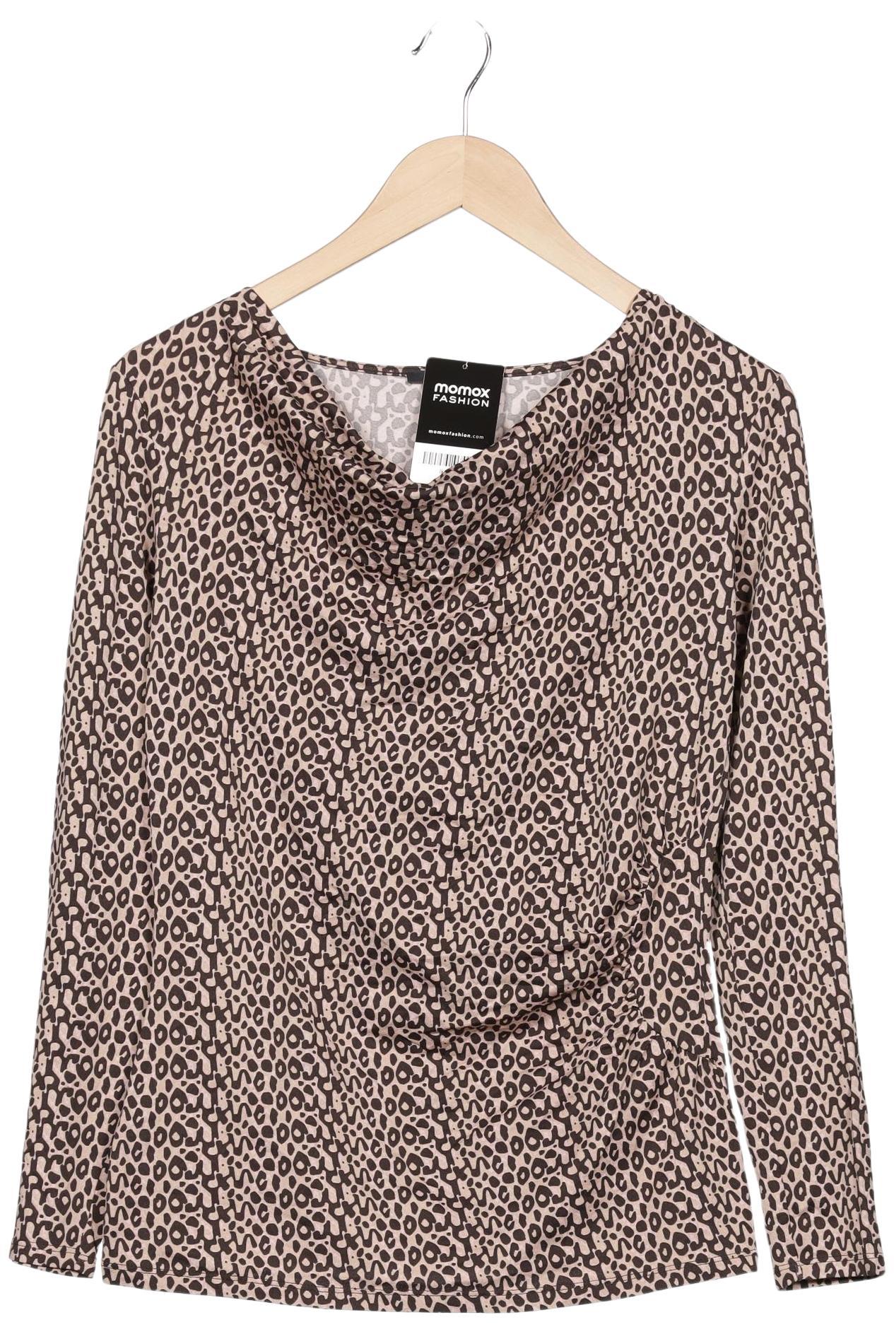 

Comma Damen Langarmshirt, beige, Gr. 36