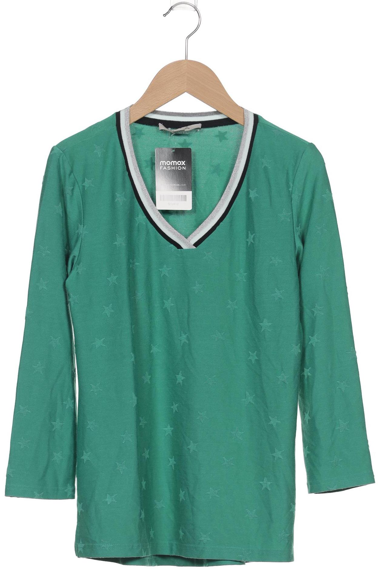 

Comma Damen Langarmshirt, grün, Gr. 34