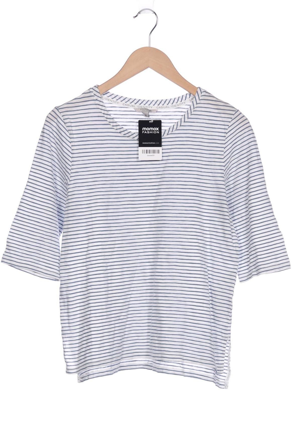 

Comma Damen Langarmshirt, weiß, Gr. 40