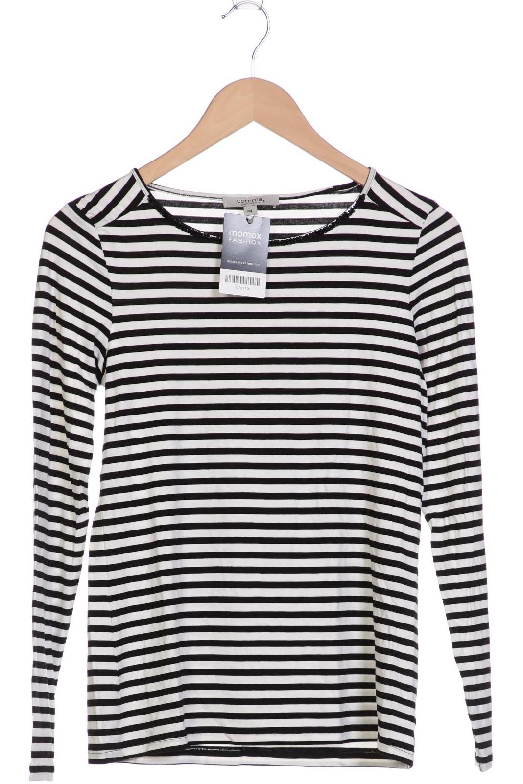 

Comma Damen Langarmshirt, schwarz