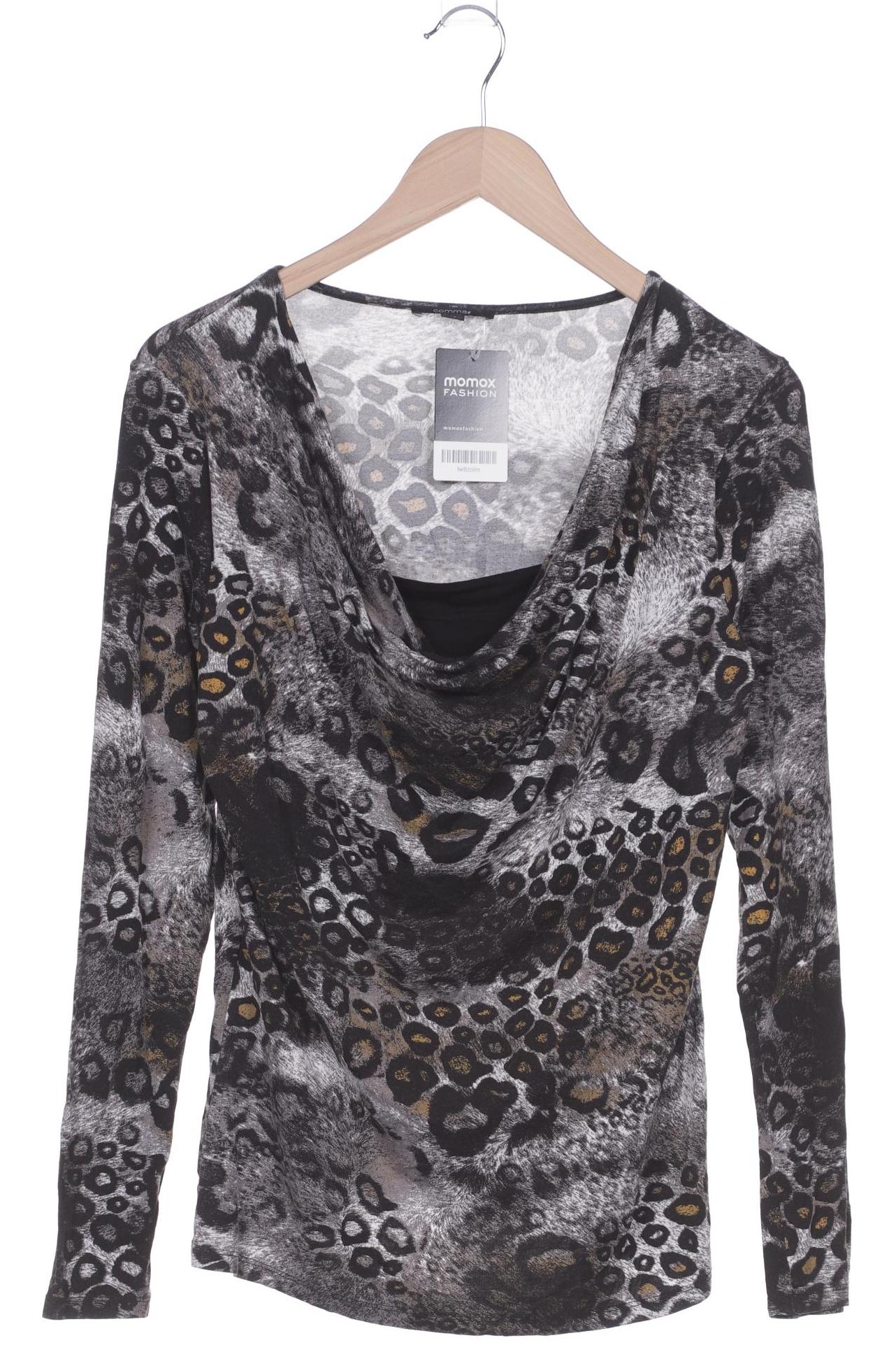 

Comma Damen Langarmshirt, schwarz, Gr. 40