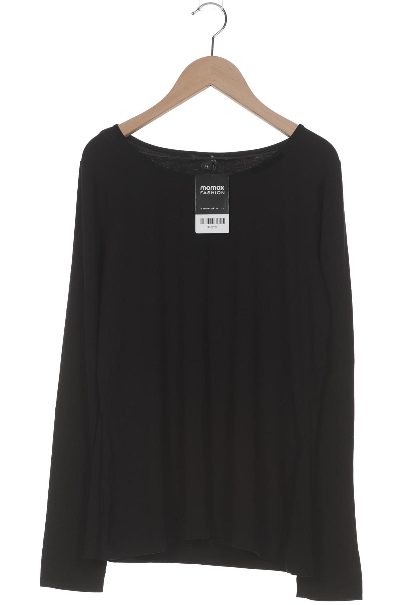 

Comma Damen Langarmshirt, schwarz, Gr. 42