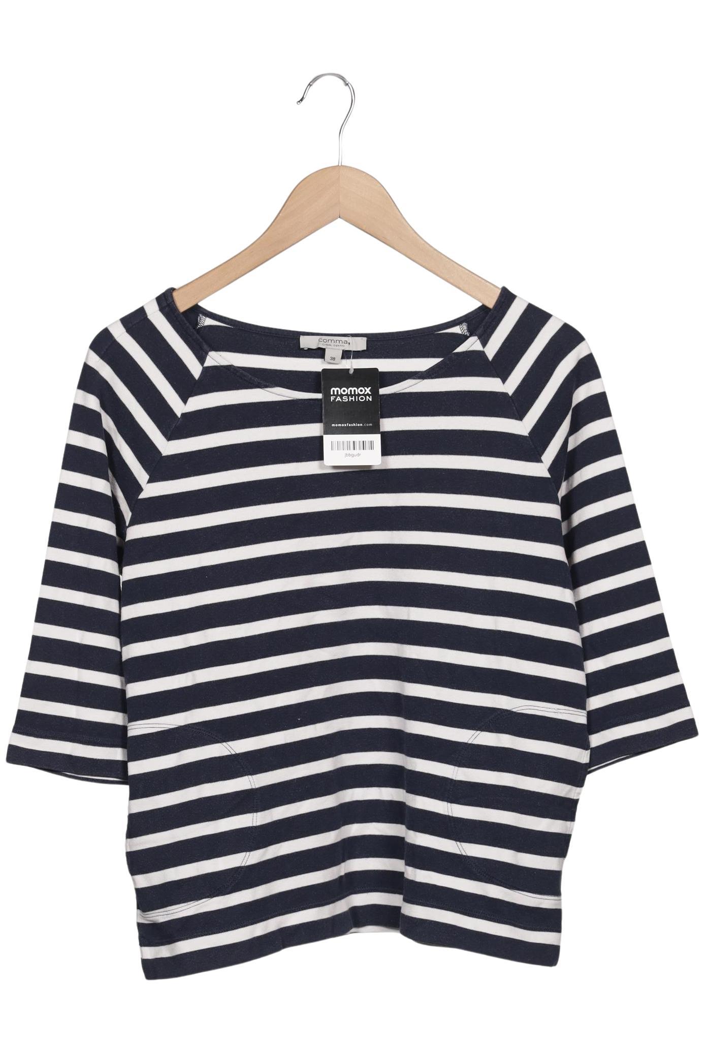 

Comma Damen Langarmshirt, mehrfarbig, Gr. 38