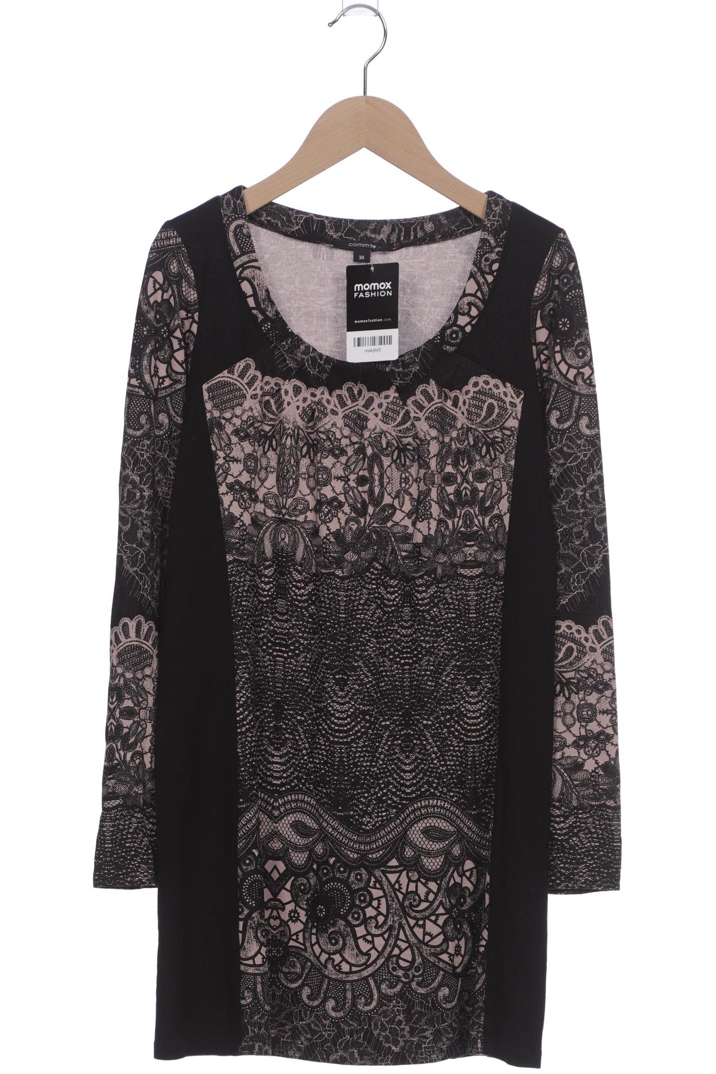 

Comma Damen Langarmshirt, schwarz, Gr. 34