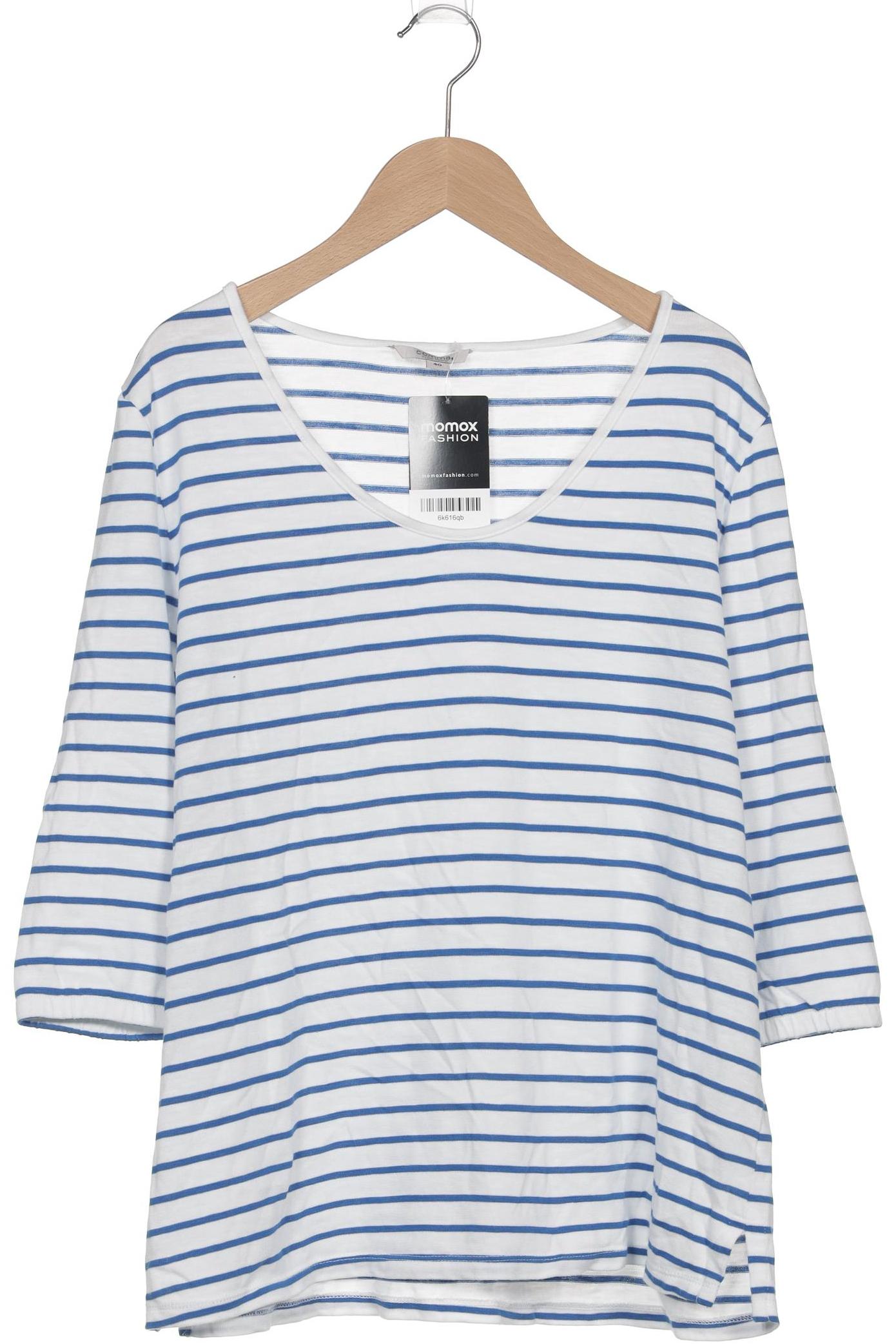 

Comma Damen Langarmshirt, weiß, Gr. 40