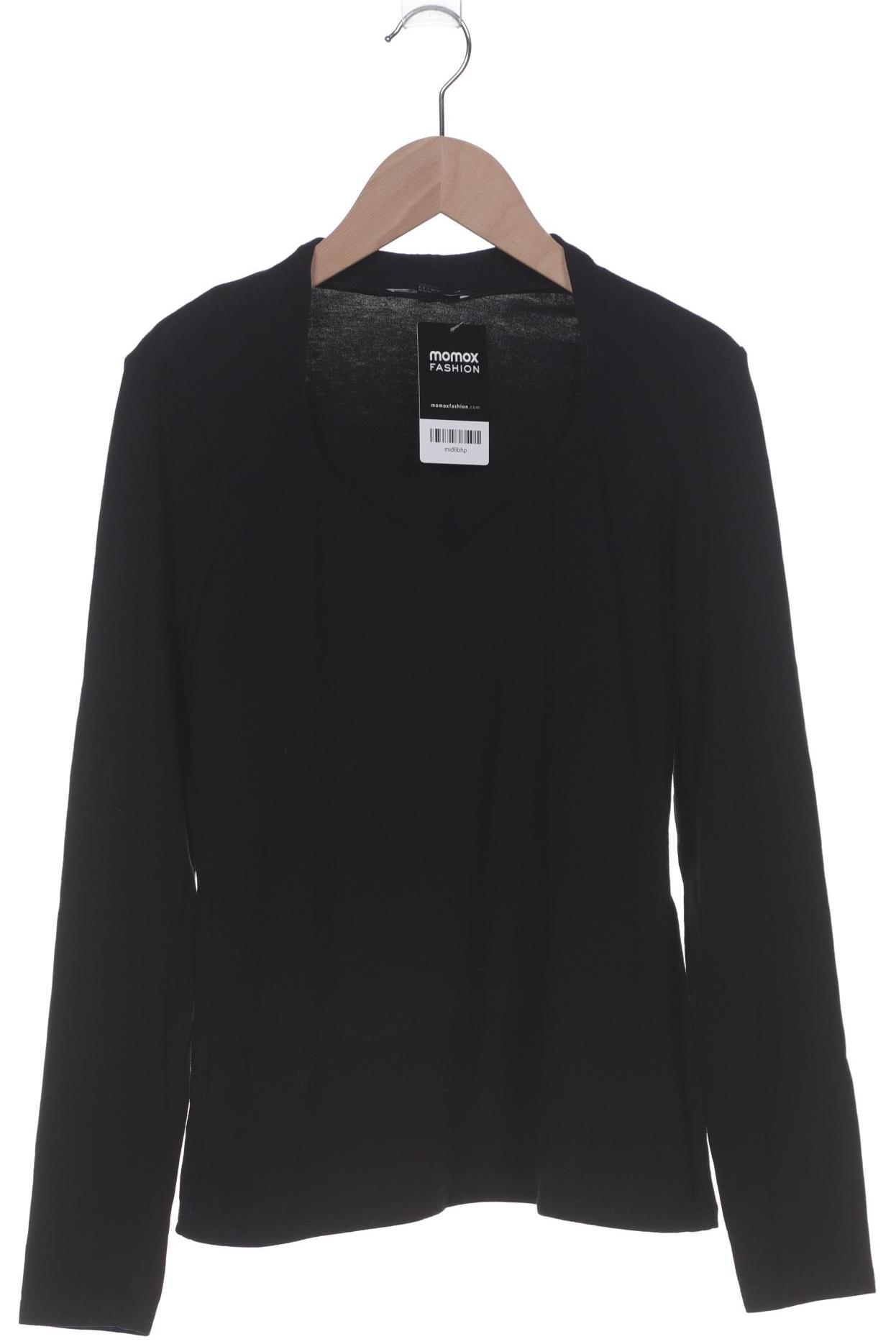 

Comma Damen Langarmshirt, schwarz, Gr. 38
