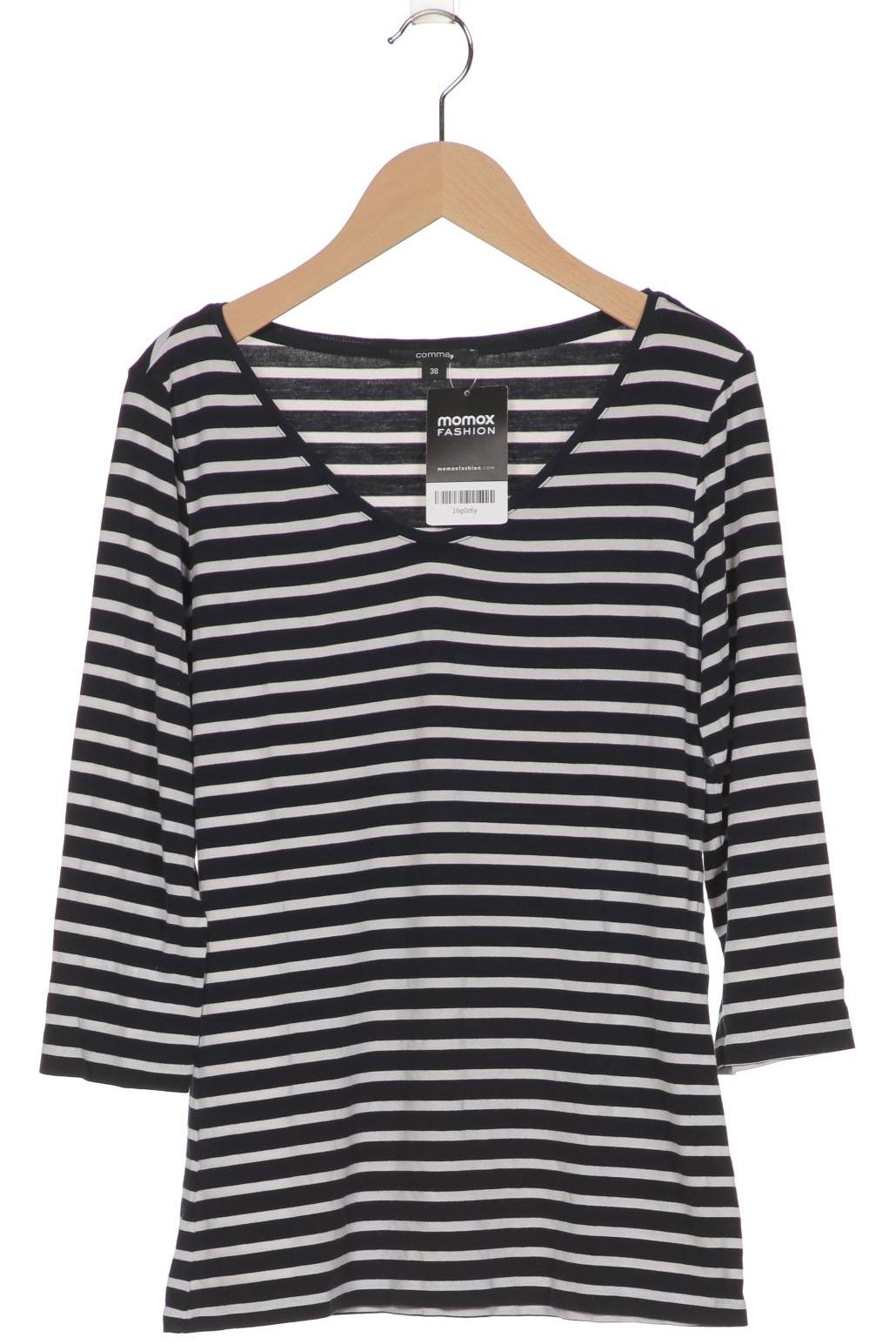 

Comma Damen Langarmshirt, marineblau