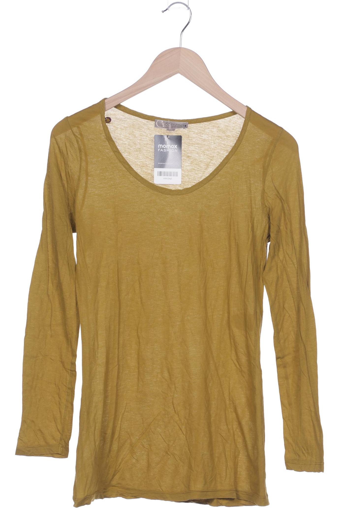 

Comma Damen Langarmshirt, gelb, Gr. 36