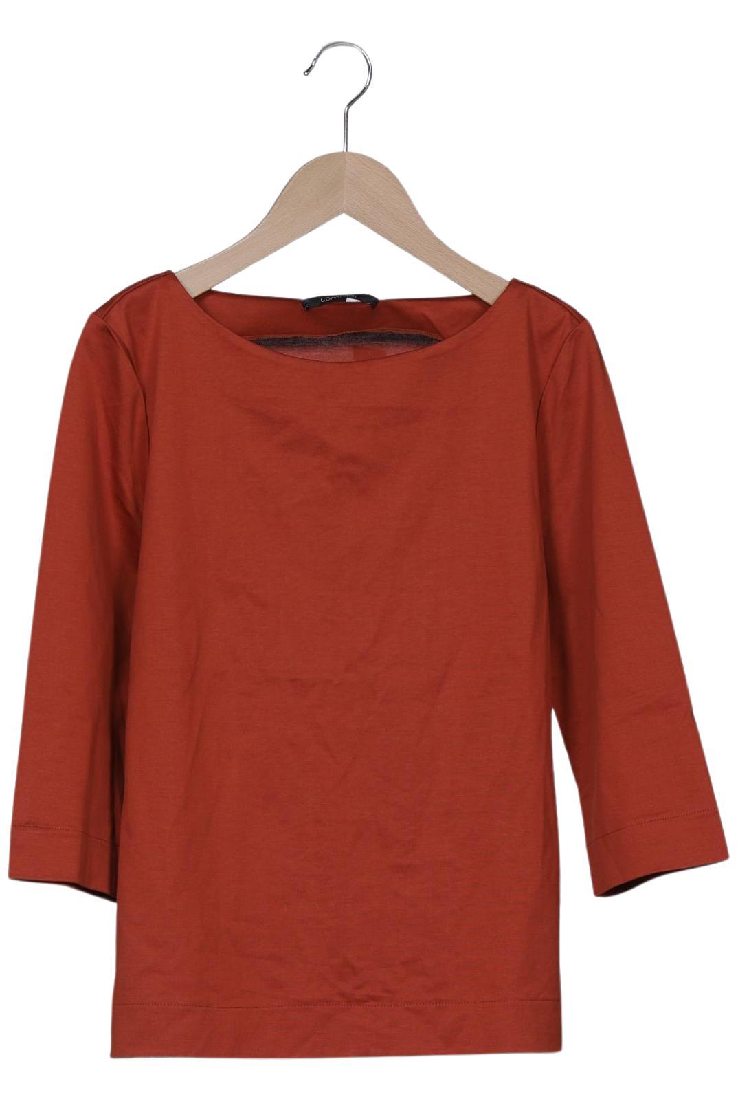 

Comma Damen Langarmshirt, braun, Gr. 34
