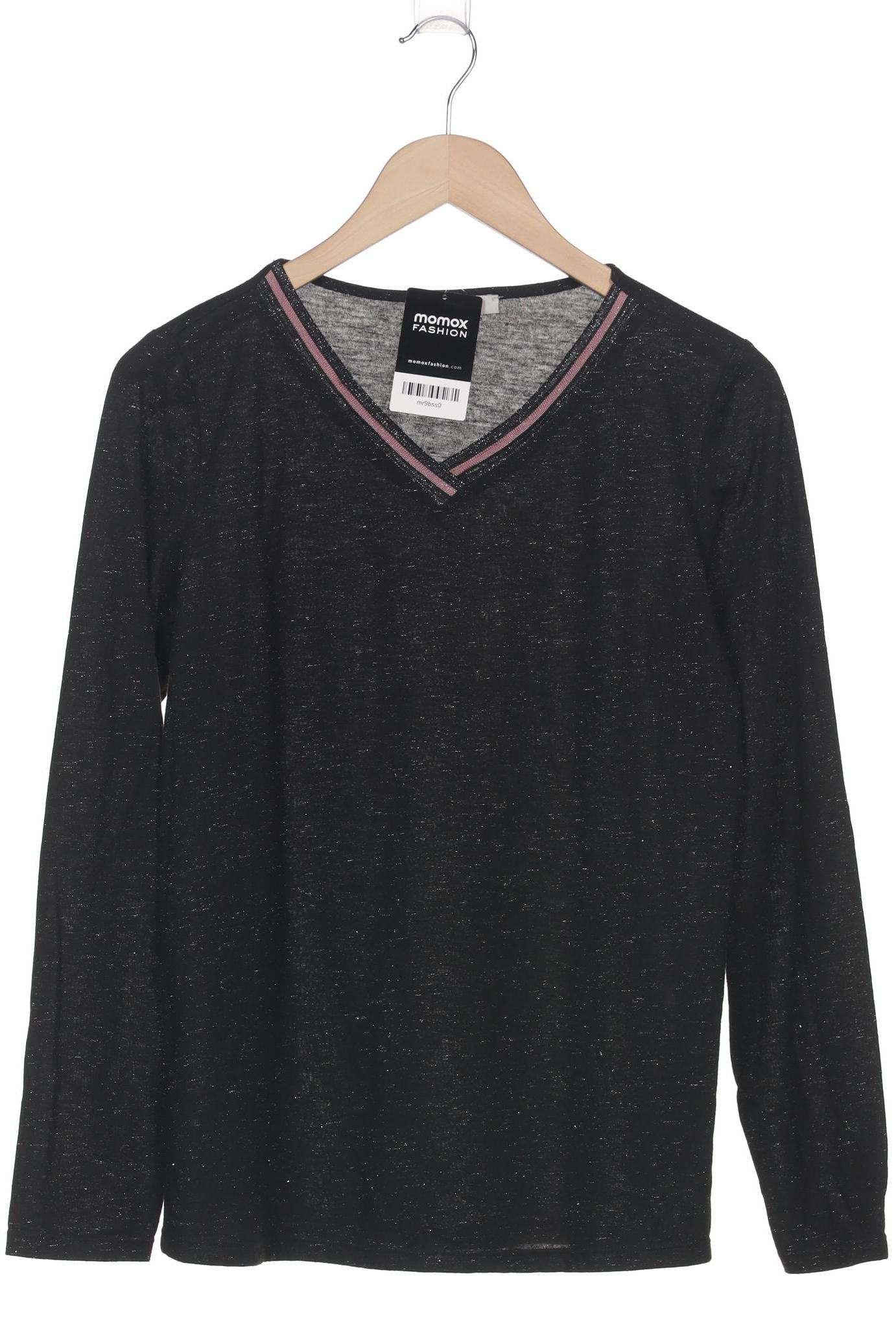 

Comma Damen Langarmshirt, schwarz, Gr. 40