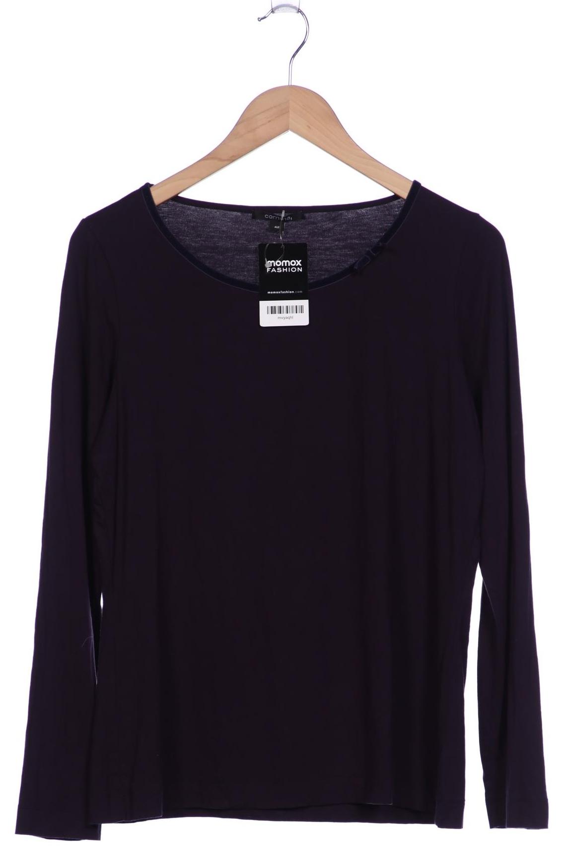 

Comma Damen Langarmshirt, marineblau, Gr. 42