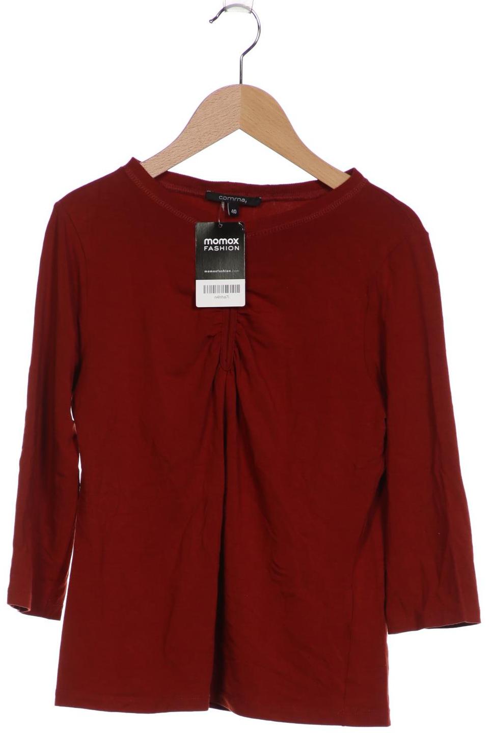 

Comma Damen Langarmshirt, braun, Gr. 40