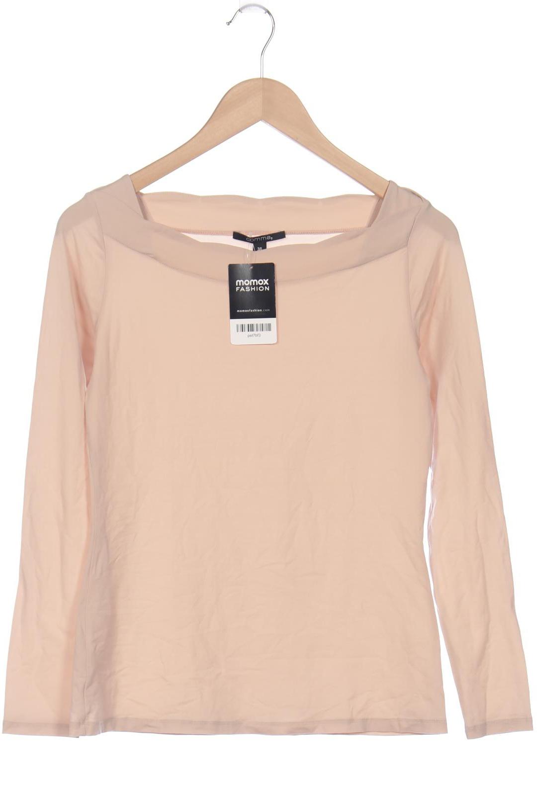 

Comma Damen Langarmshirt, beige, Gr. 38