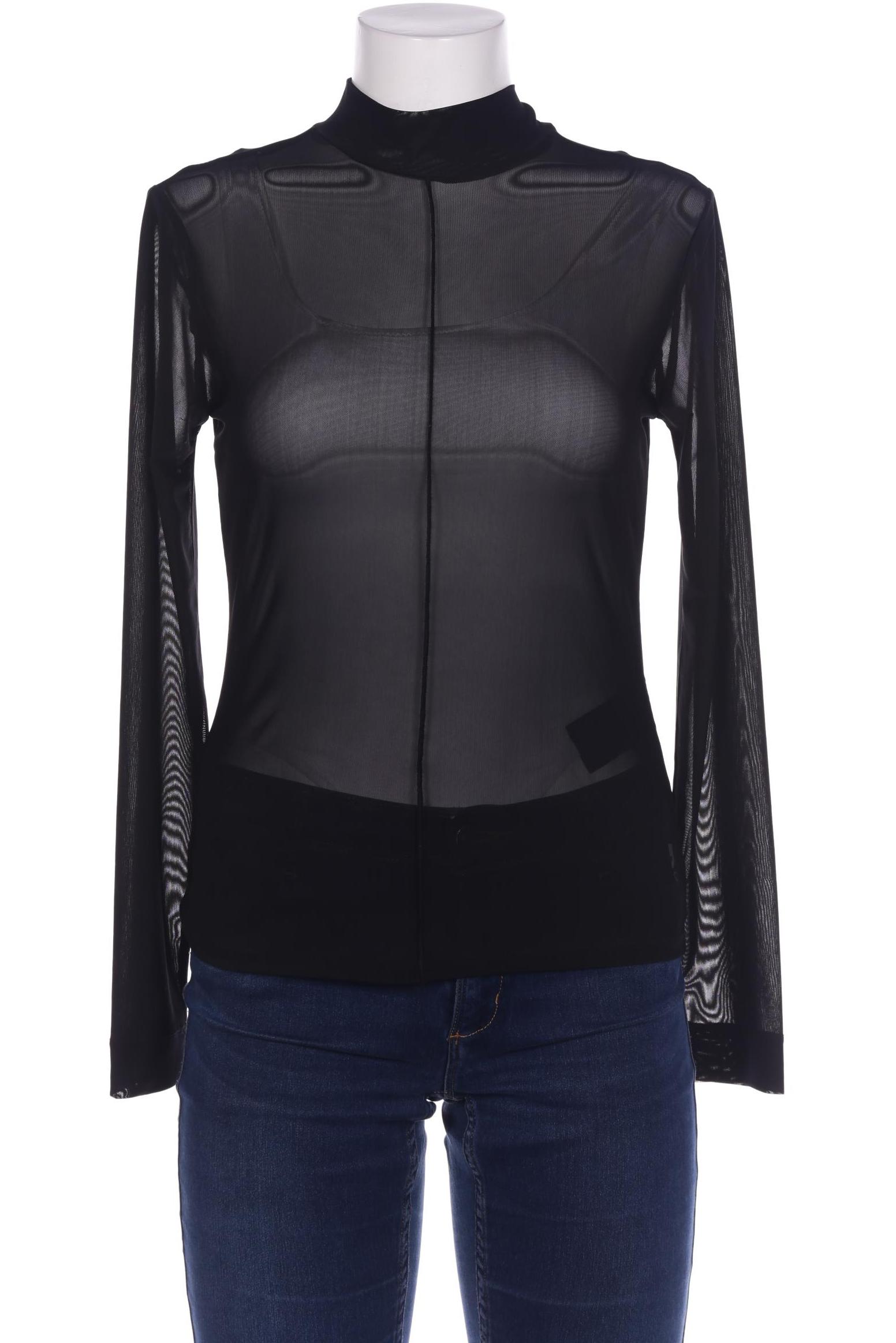 

Comma Damen Langarmshirt, schwarz, Gr. 34