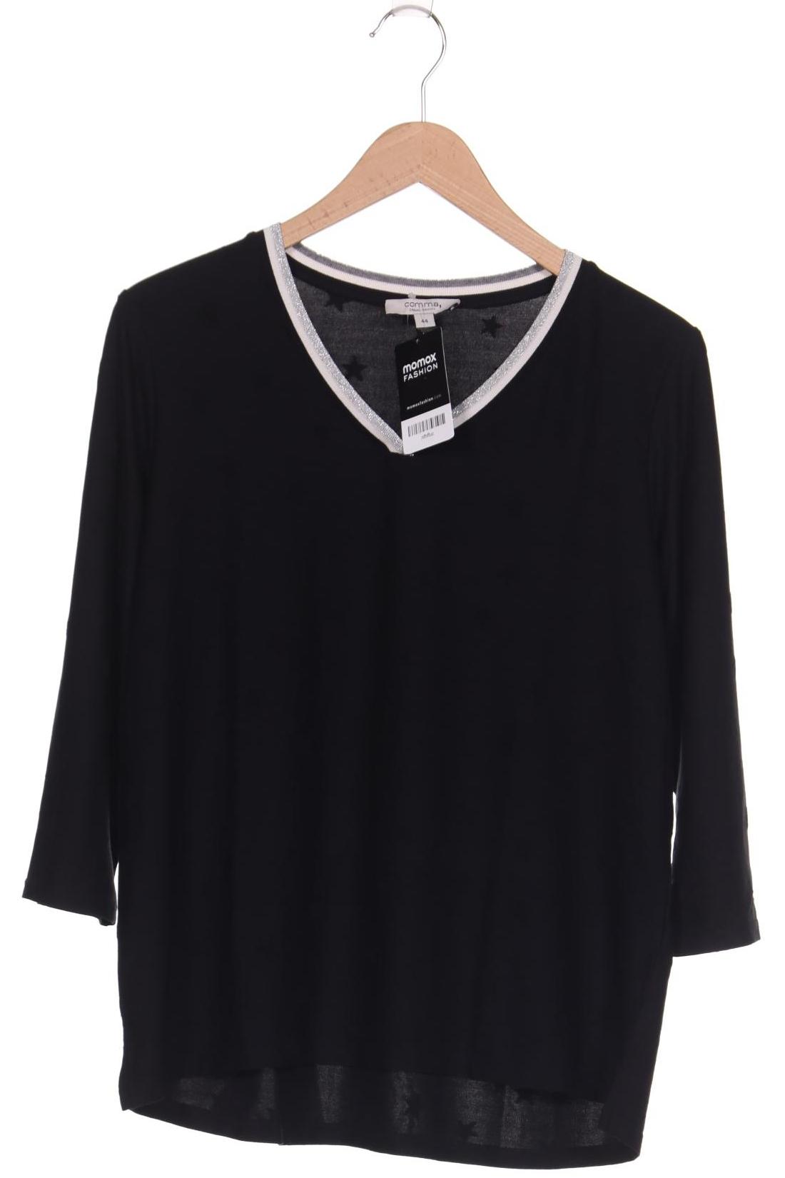 

Comma Damen Langarmshirt, schwarz
