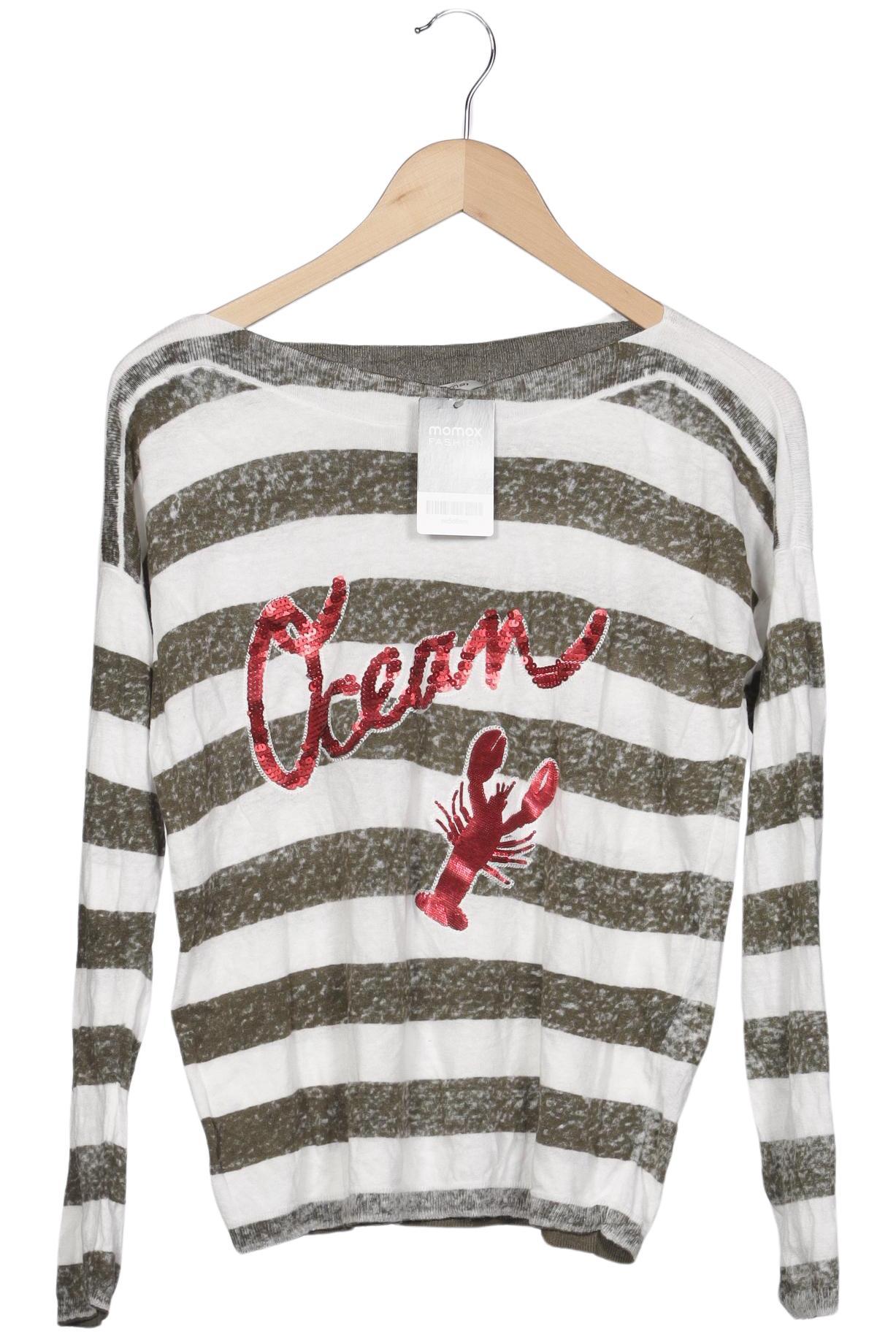 

Comma Damen Langarmshirt, grün, Gr. 38