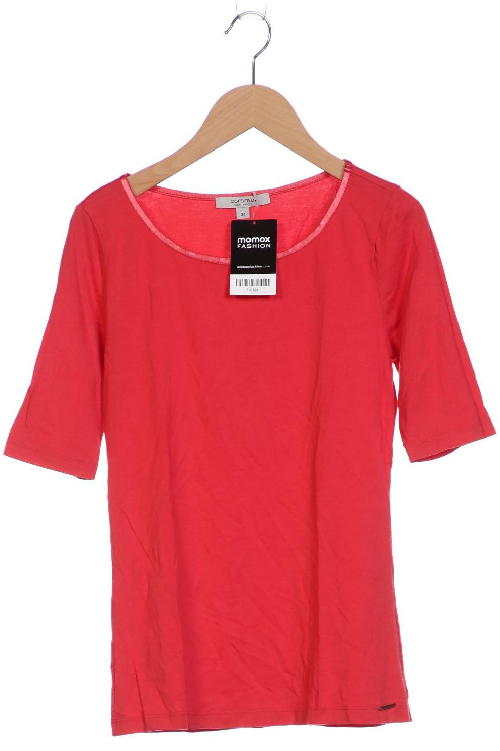

Comma Damen Langarmshirt, rot, Gr. 34