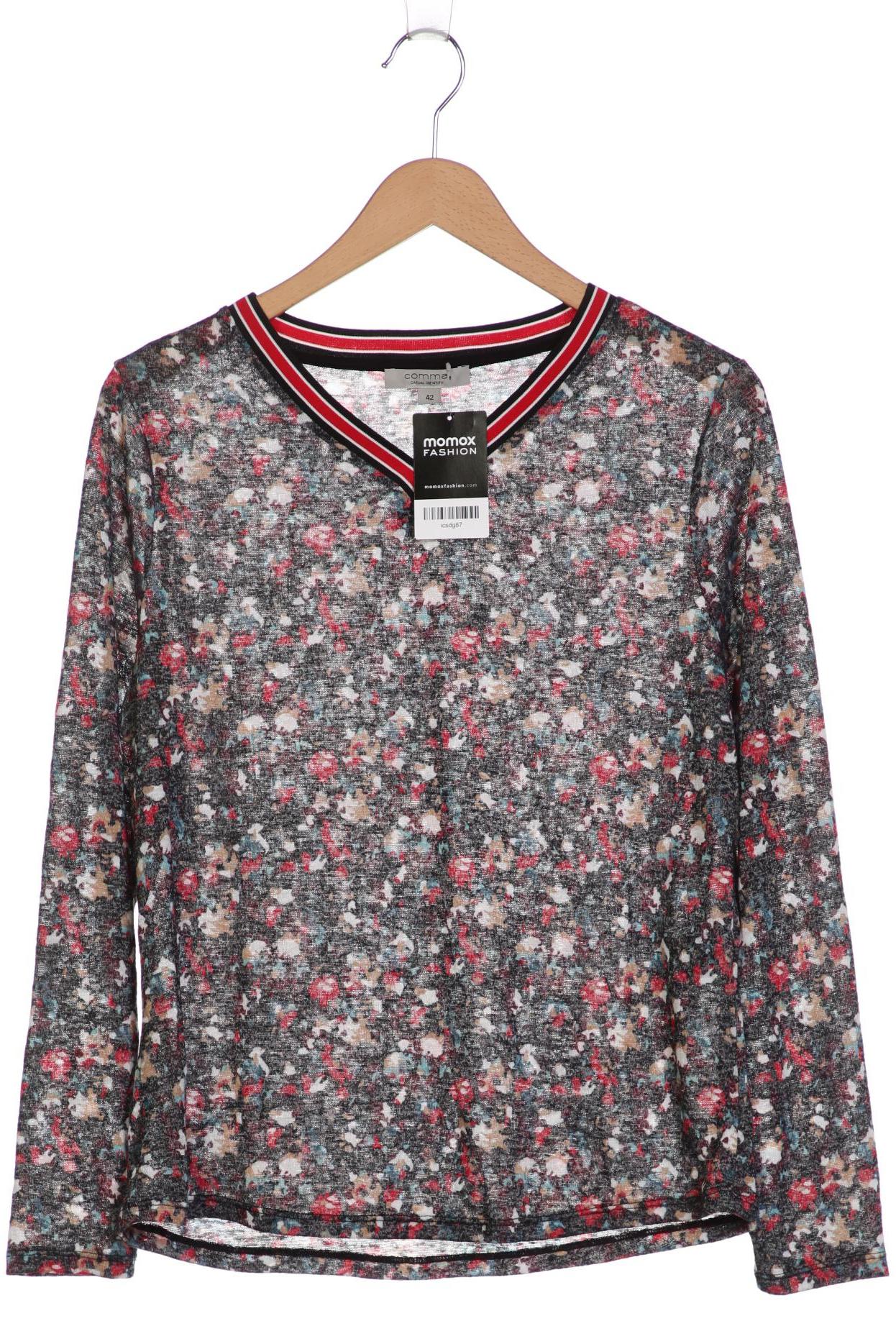 

Comma Damen Langarmshirt, grau, Gr. 42