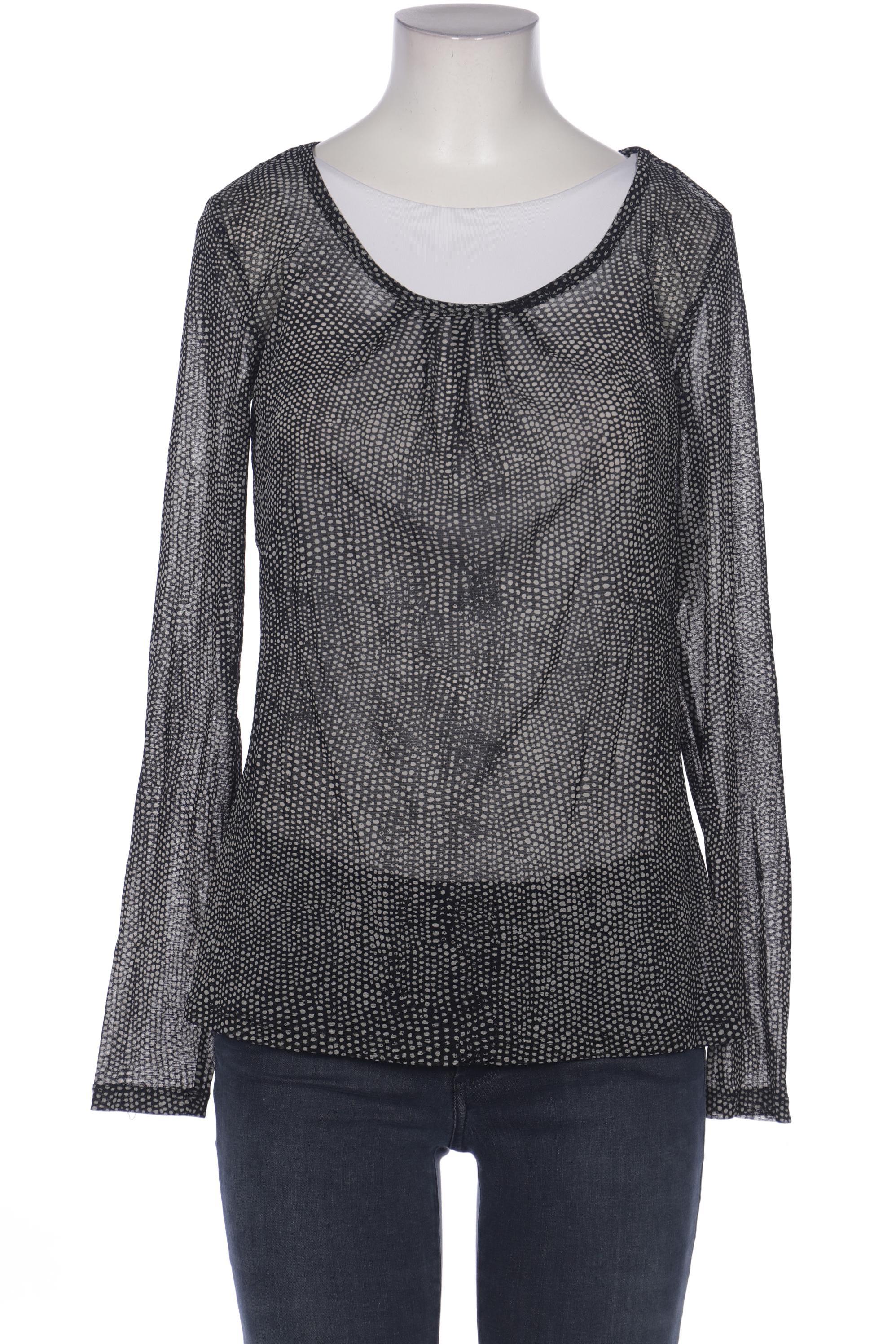

Comma Damen Langarmshirt, schwarz, Gr. 38