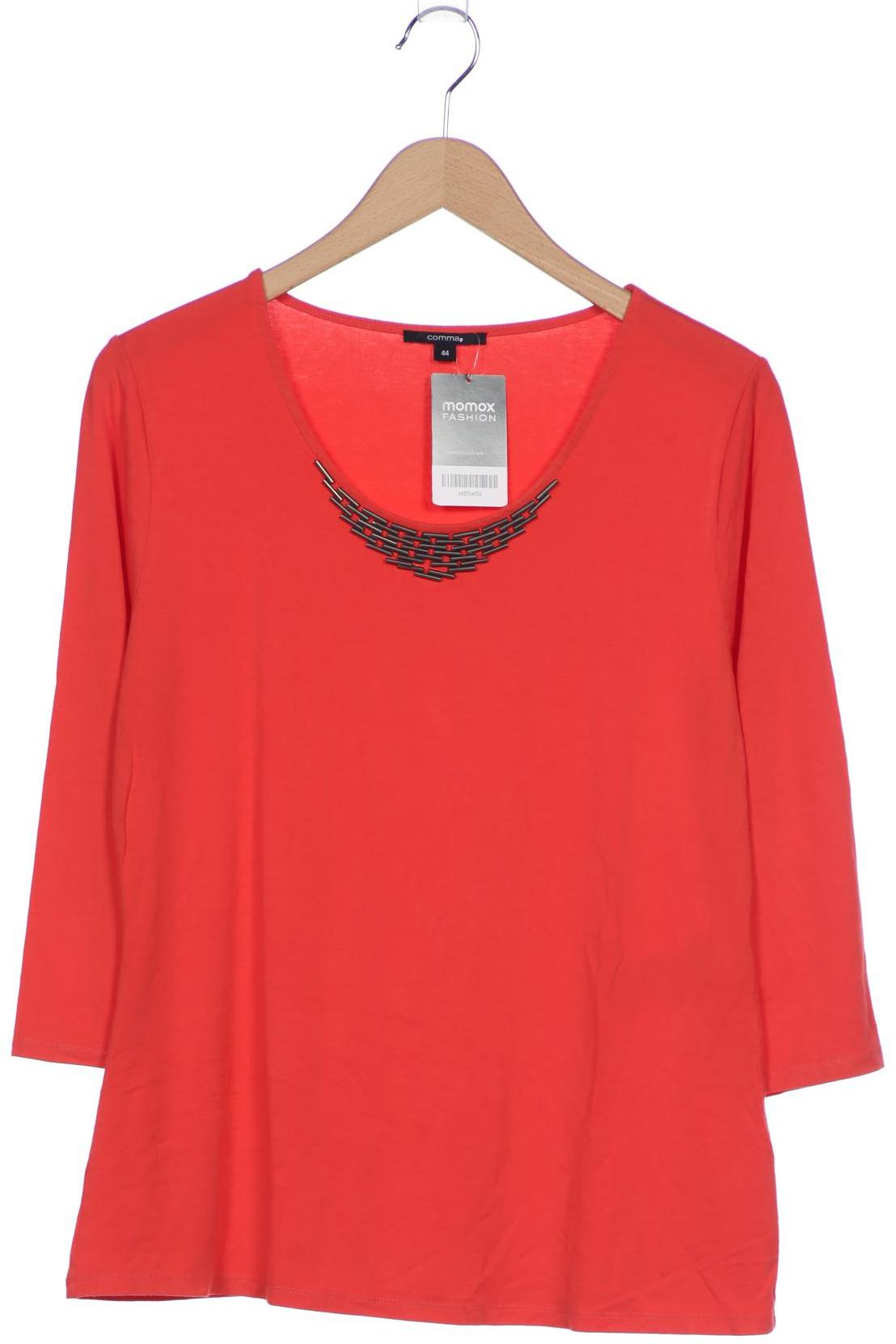

Comma Damen Langarmshirt, rot, Gr. 44