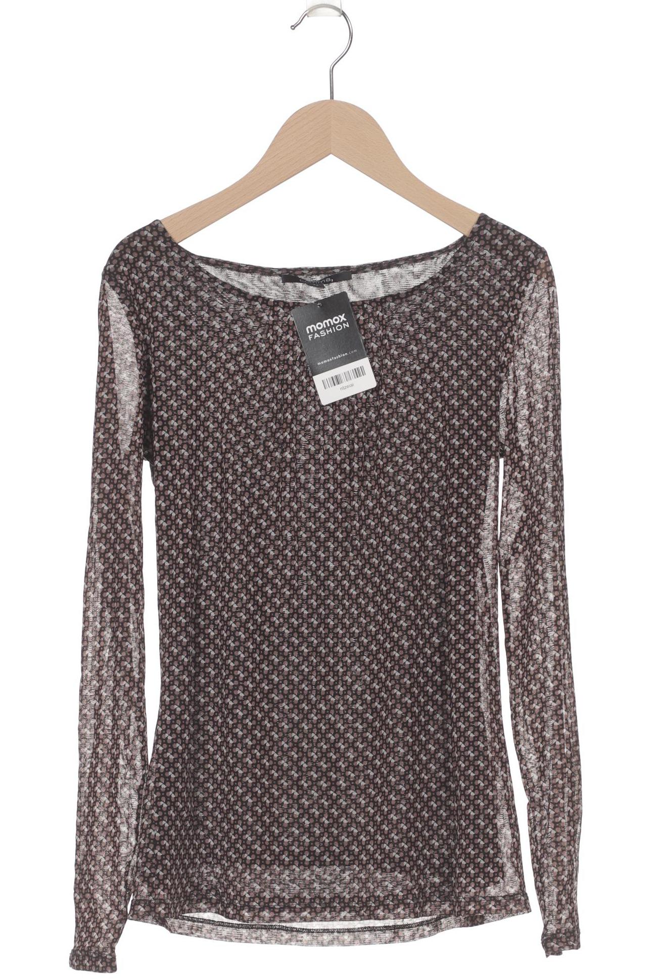 

Comma Damen Langarmshirt, braun, Gr. 34