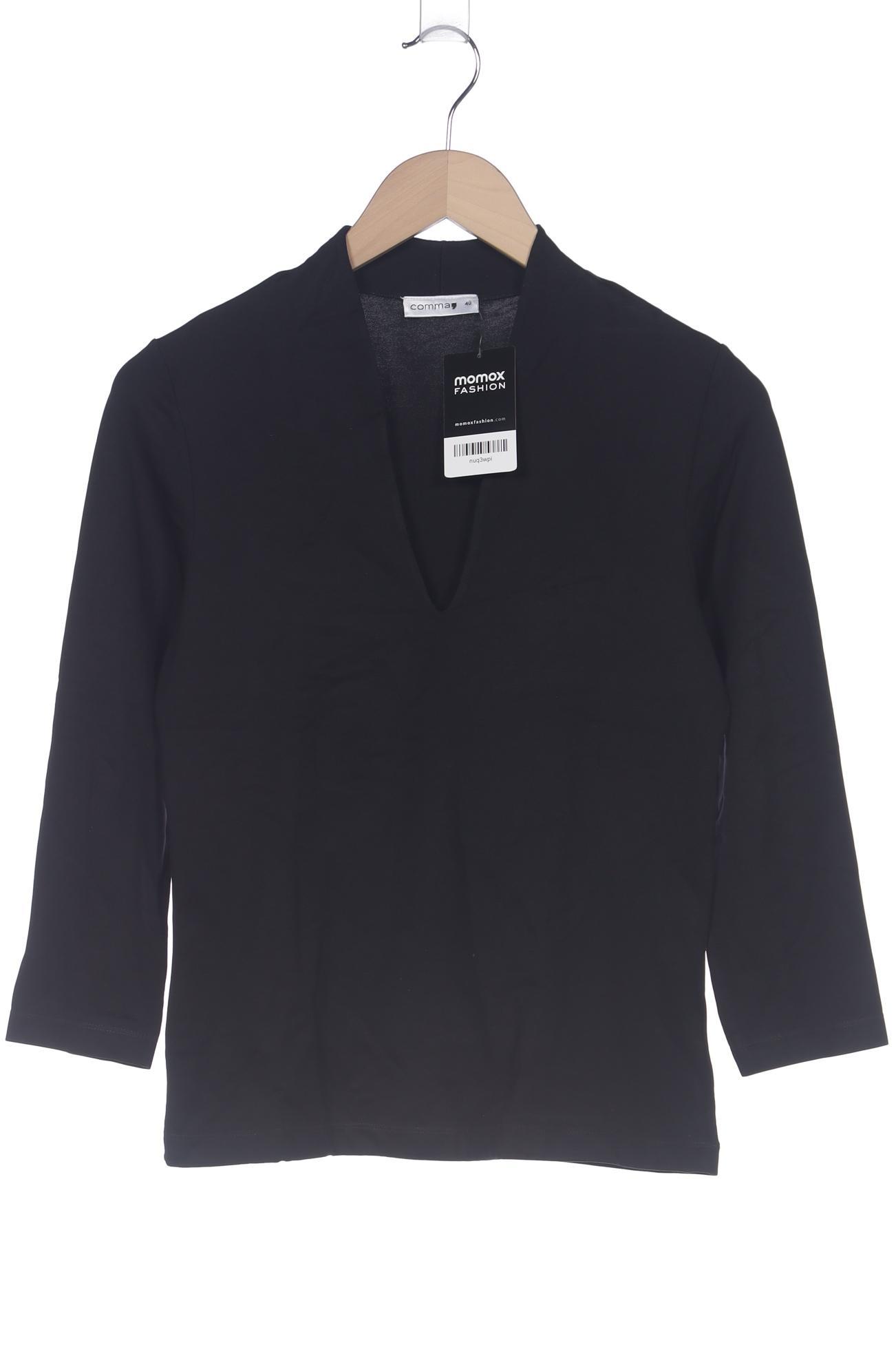 Thumbnail - Comma Damen Langarmshirt, schwarz, Gr. 40
