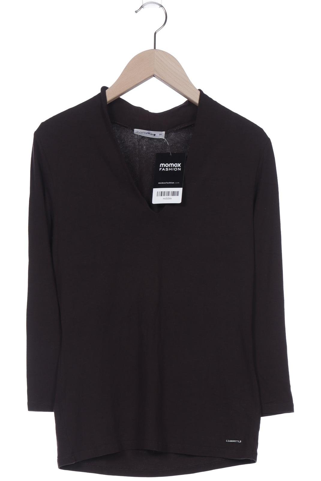 

Comma Damen Langarmshirt, braun, Gr. 36