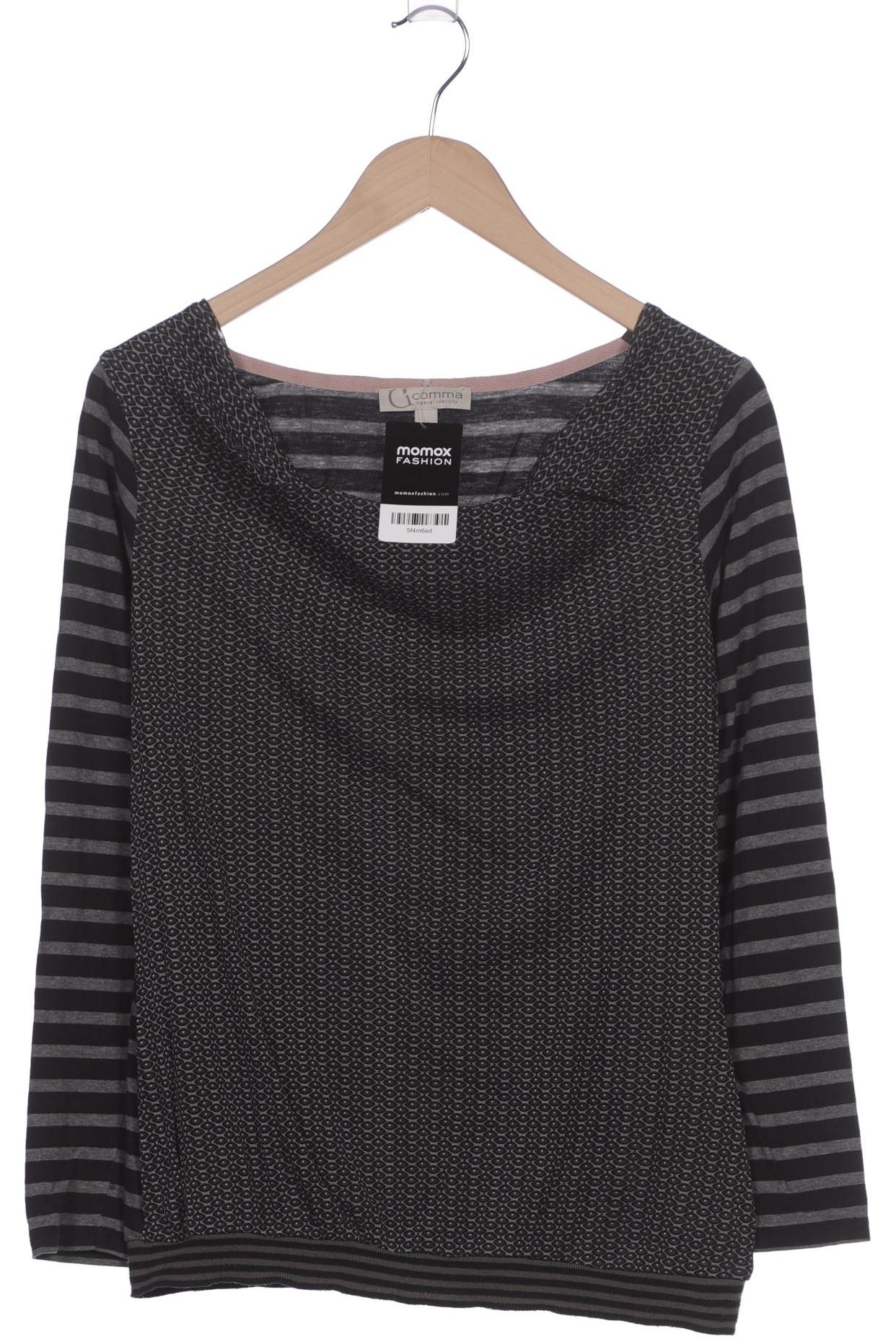 

Comma Damen Langarmshirt, marineblau, Gr. 38