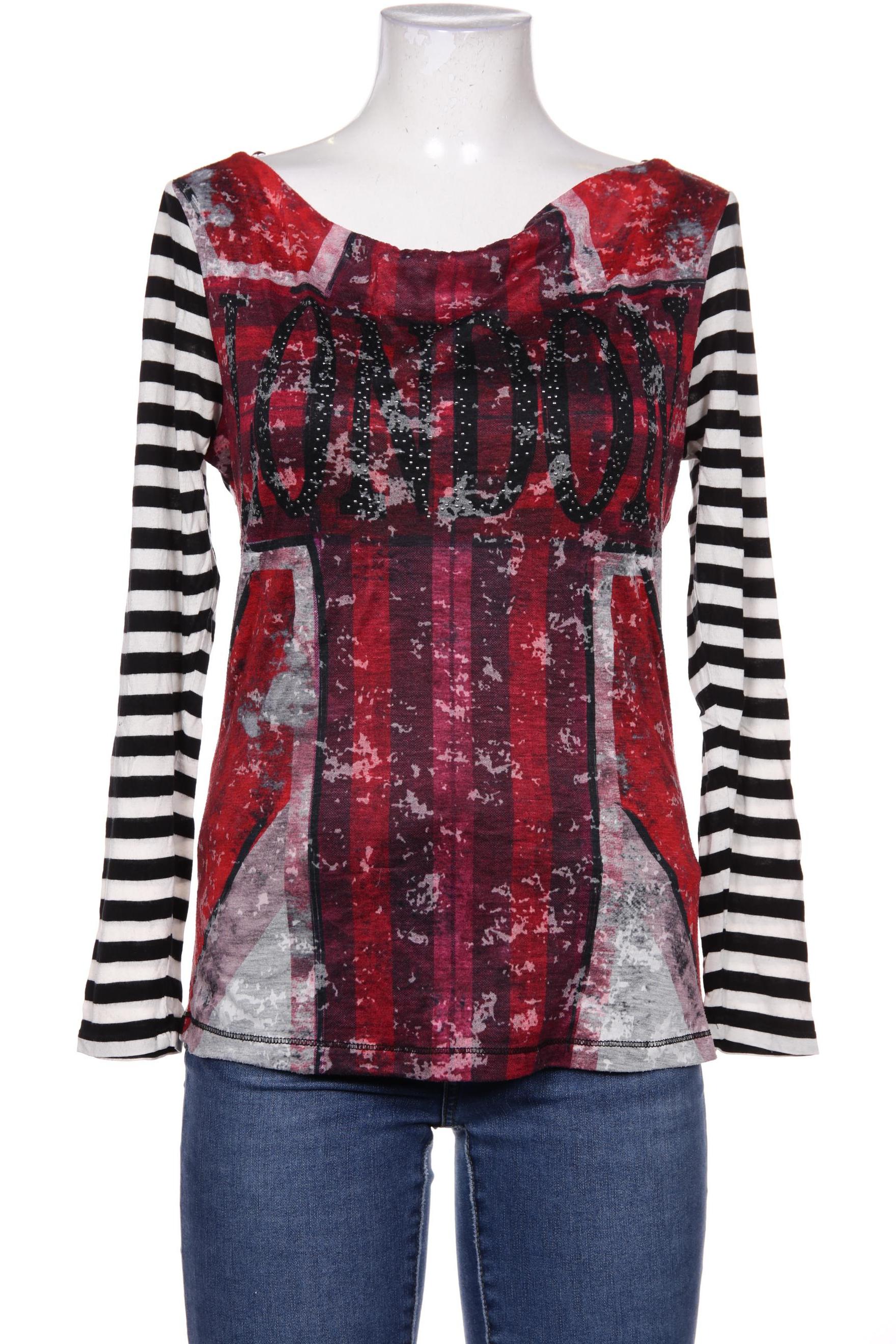 

Comma Damen Langarmshirt, mehrfarbig, Gr. 40