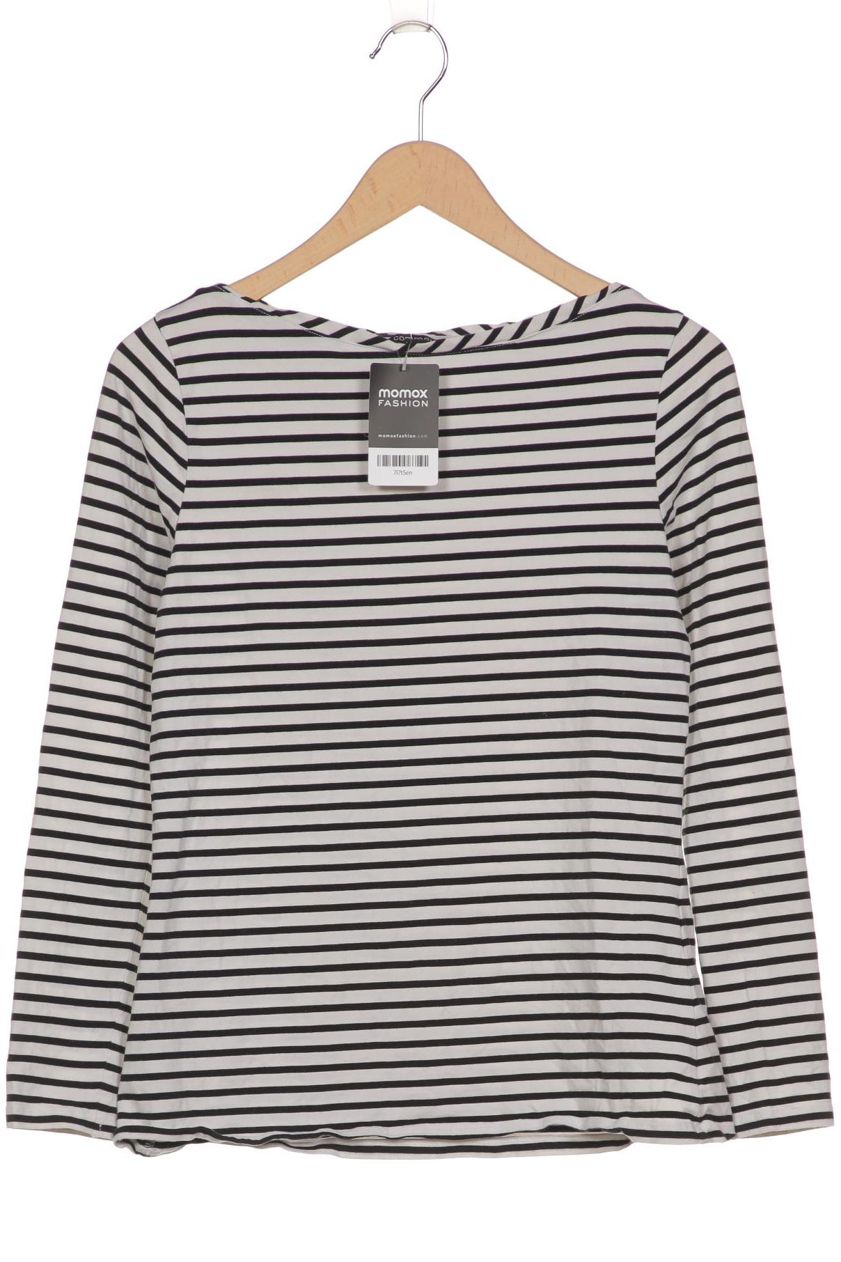 

Comma Damen Langarmshirt, weiß, Gr. 40