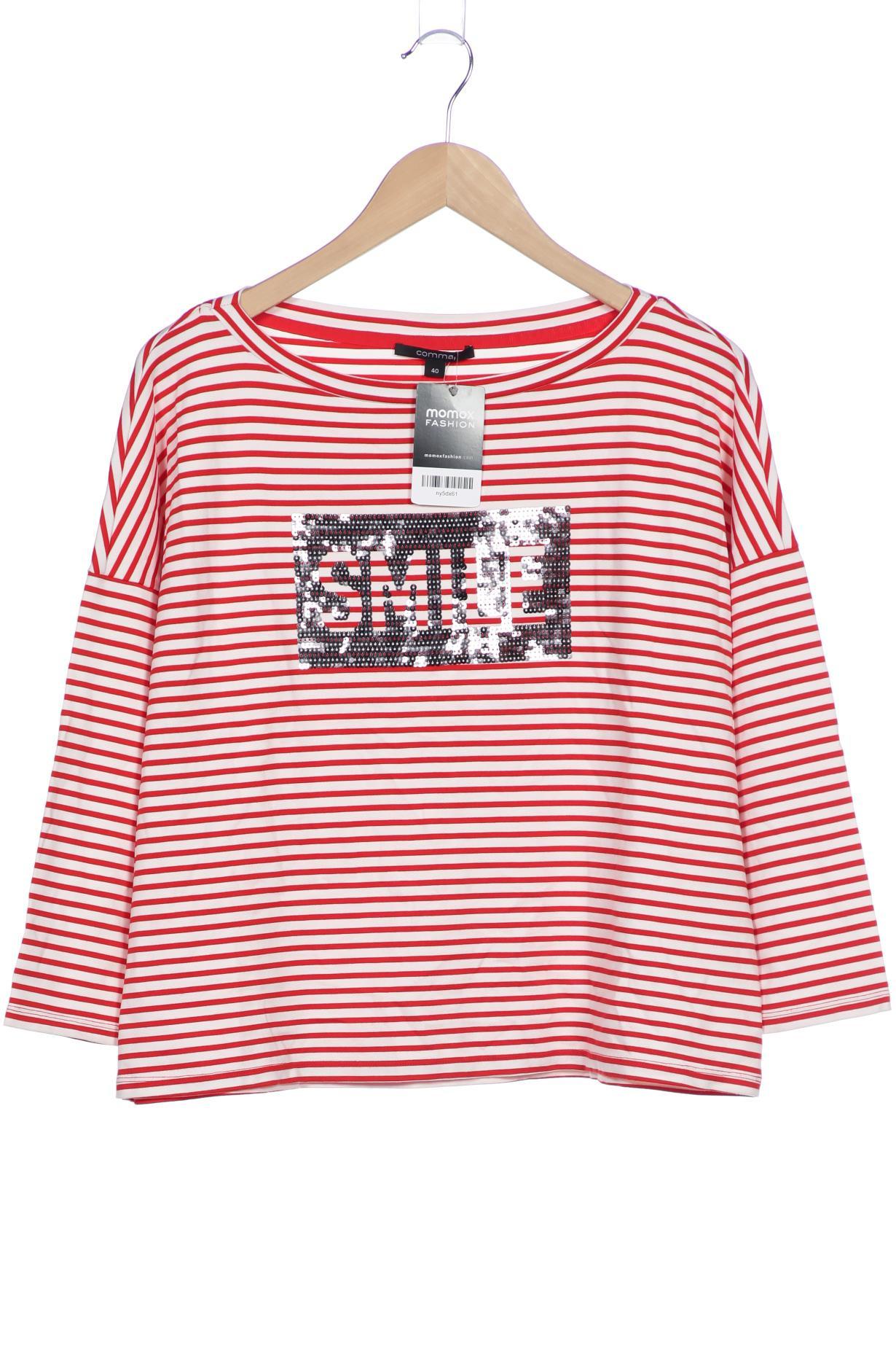 

Comma Damen Langarmshirt, rot, Gr. 40