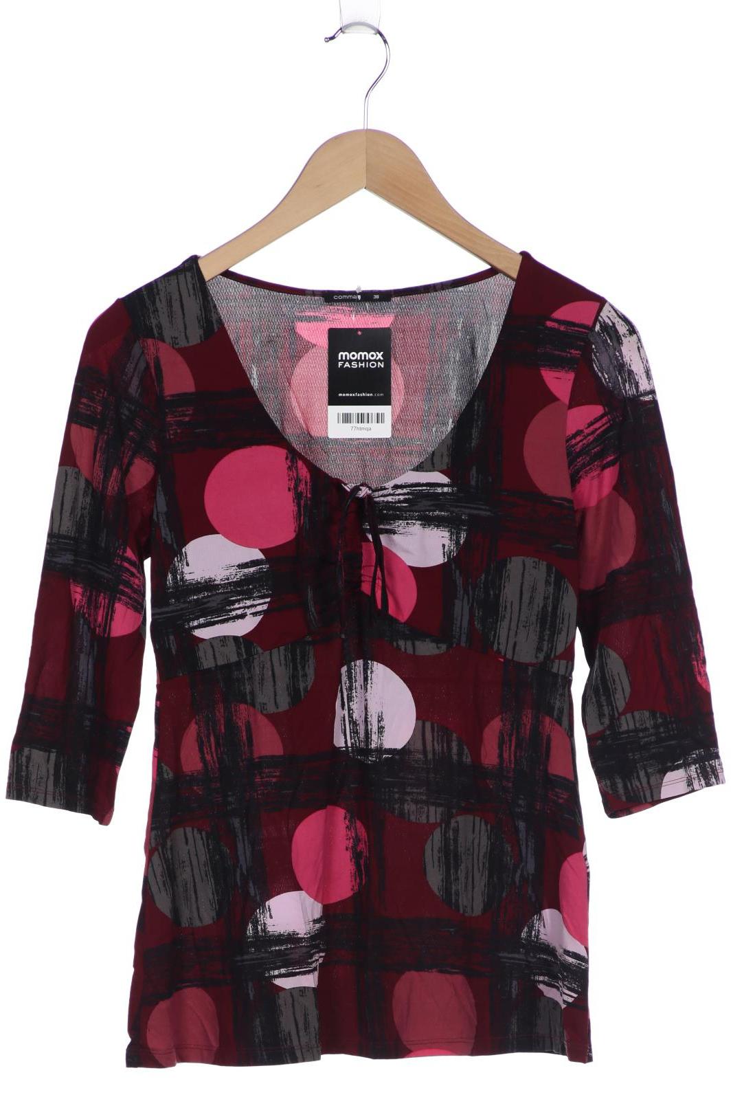 

Comma Damen Langarmshirt, bordeaux, Gr. 38