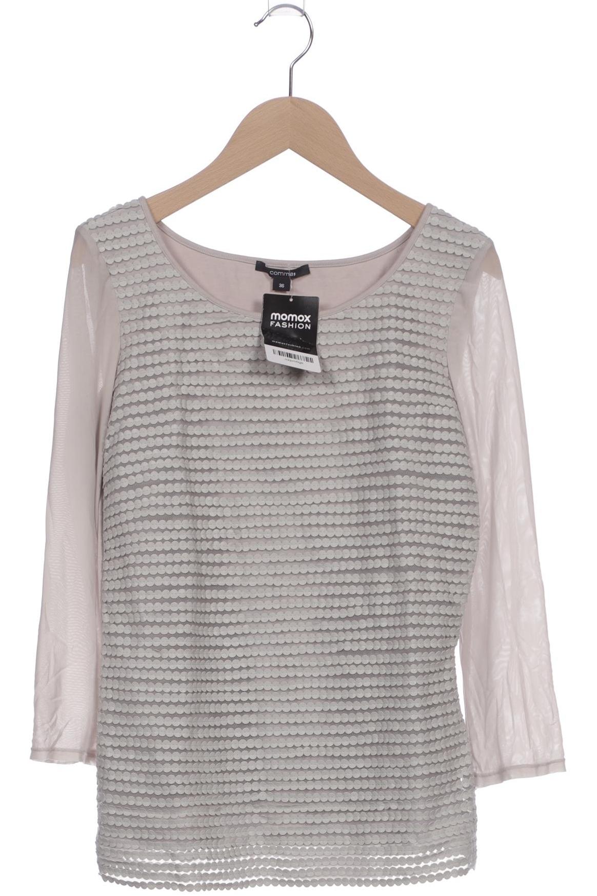 

Comma Damen Langarmshirt, grau, Gr. 36