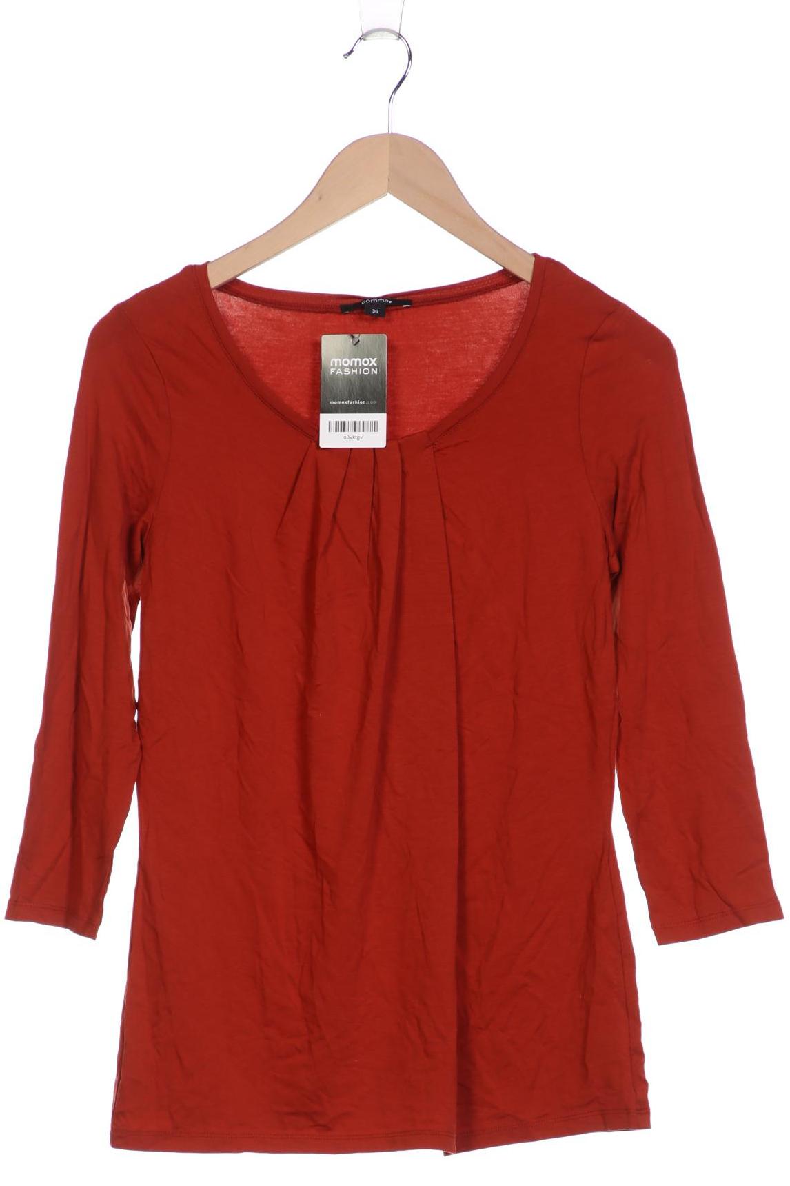 

Comma Damen Langarmshirt, orange, Gr. 36