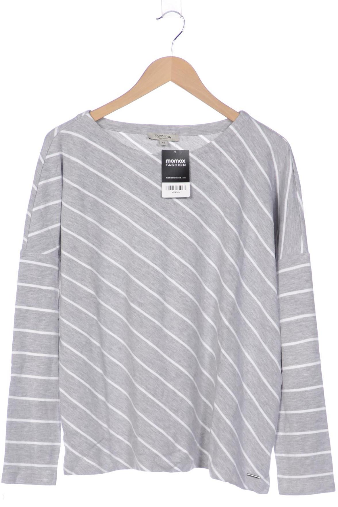 

Comma Damen Langarmshirt, grau