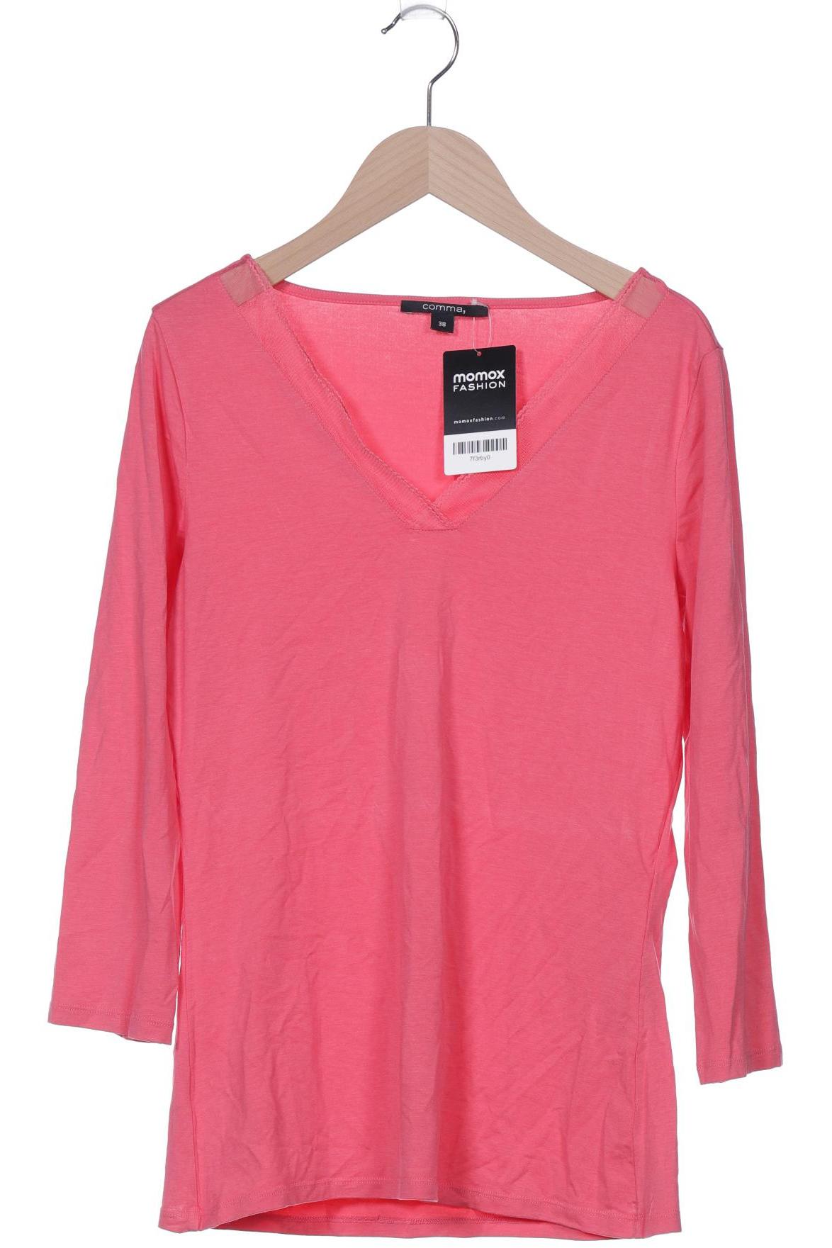 

Comma Damen Langarmshirt, pink, Gr. 38