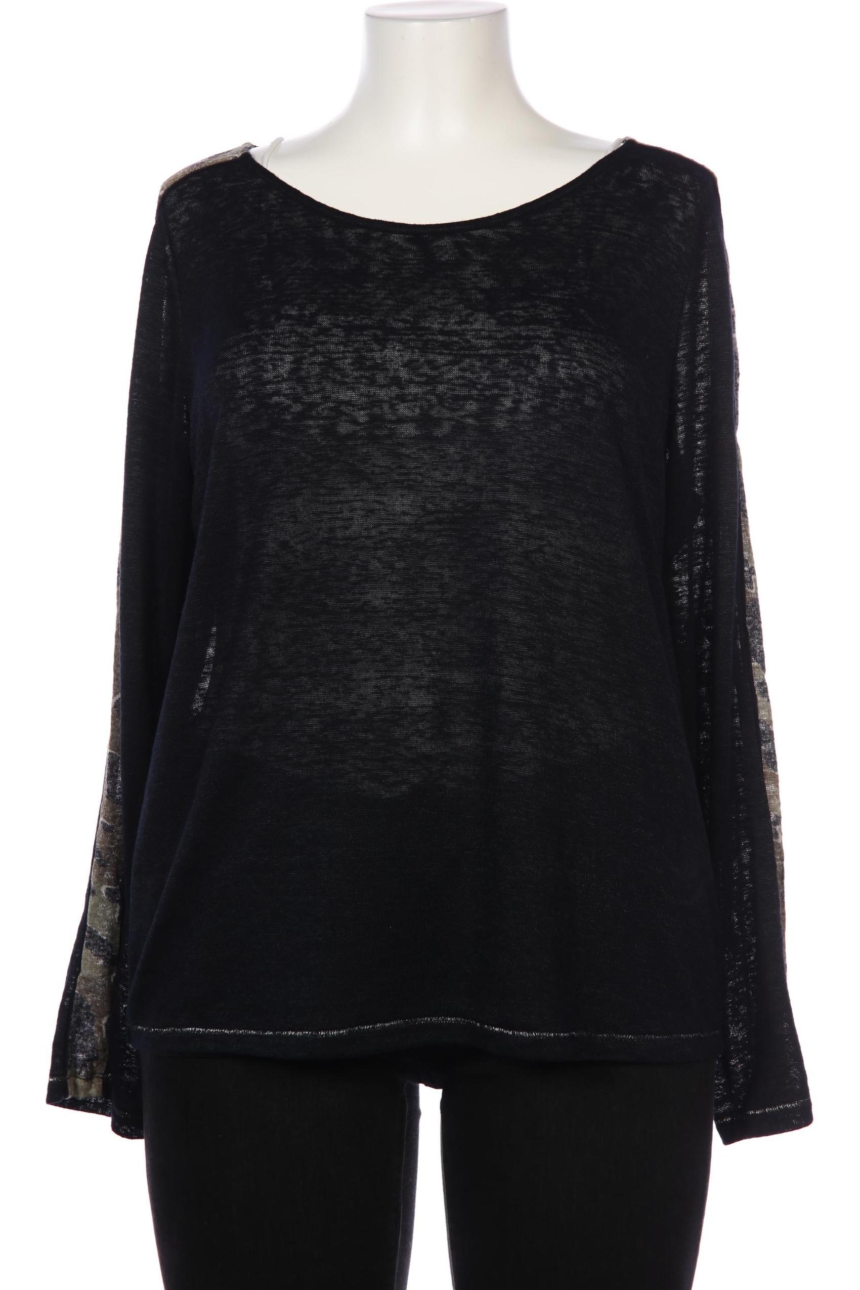 

Comma Damen Langarmshirt, marineblau, Gr. 44
