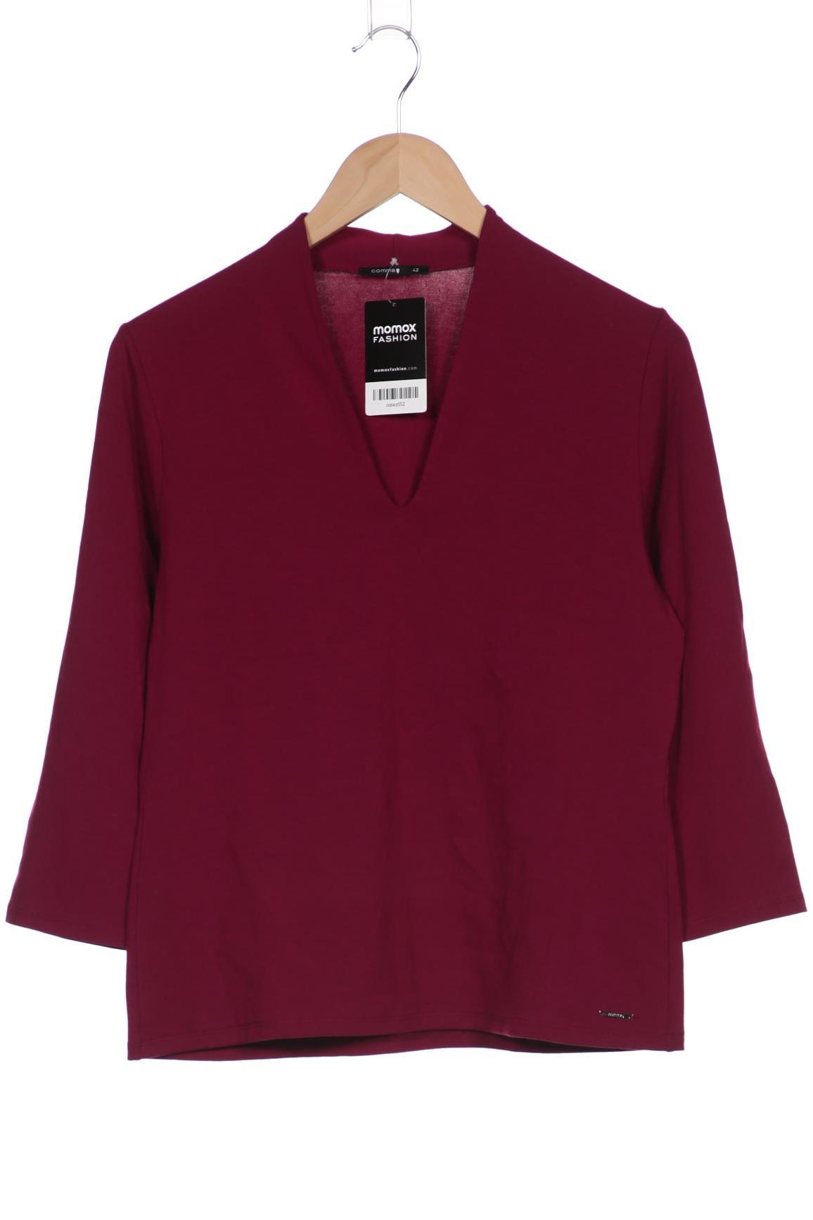 

Comma Damen Langarmshirt, bordeaux