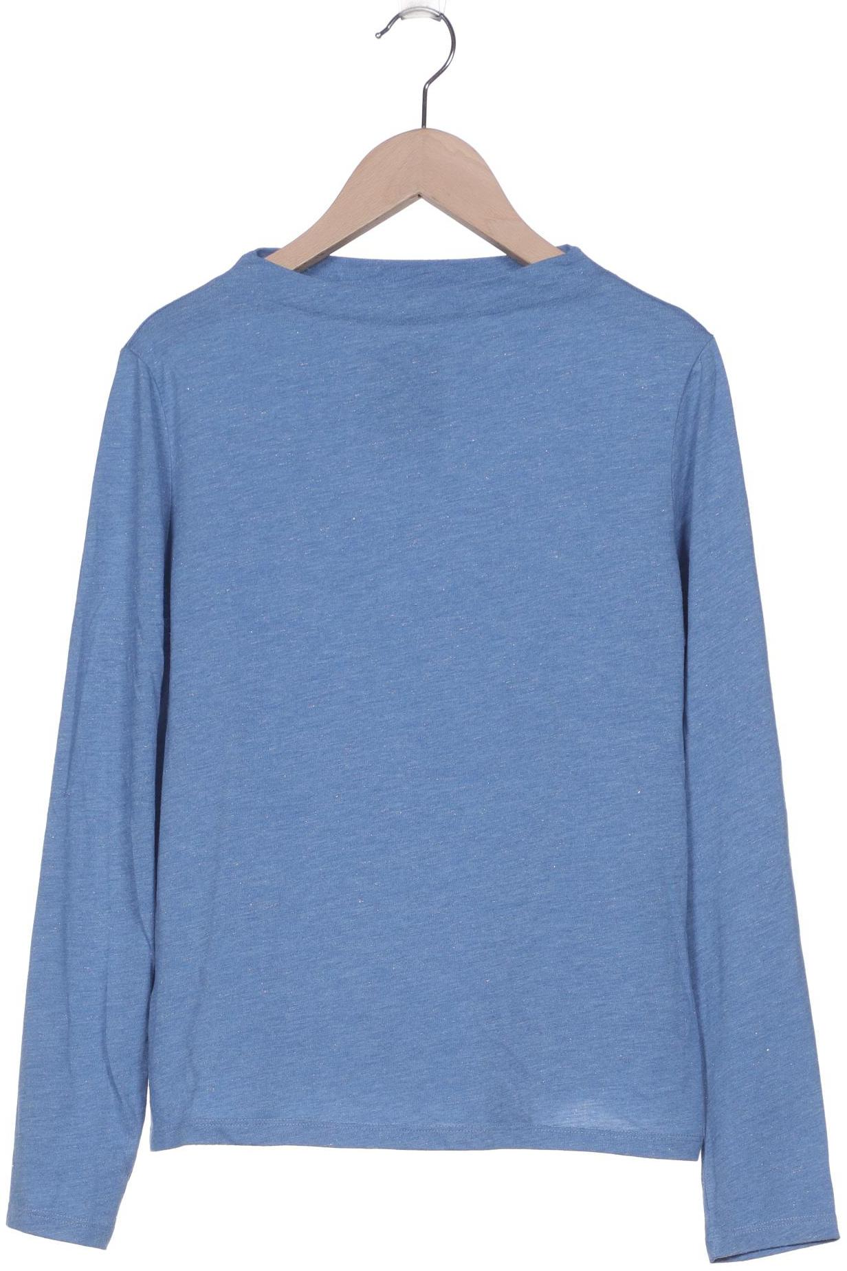 

Comma Damen Langarmshirt, blau, Gr. 34