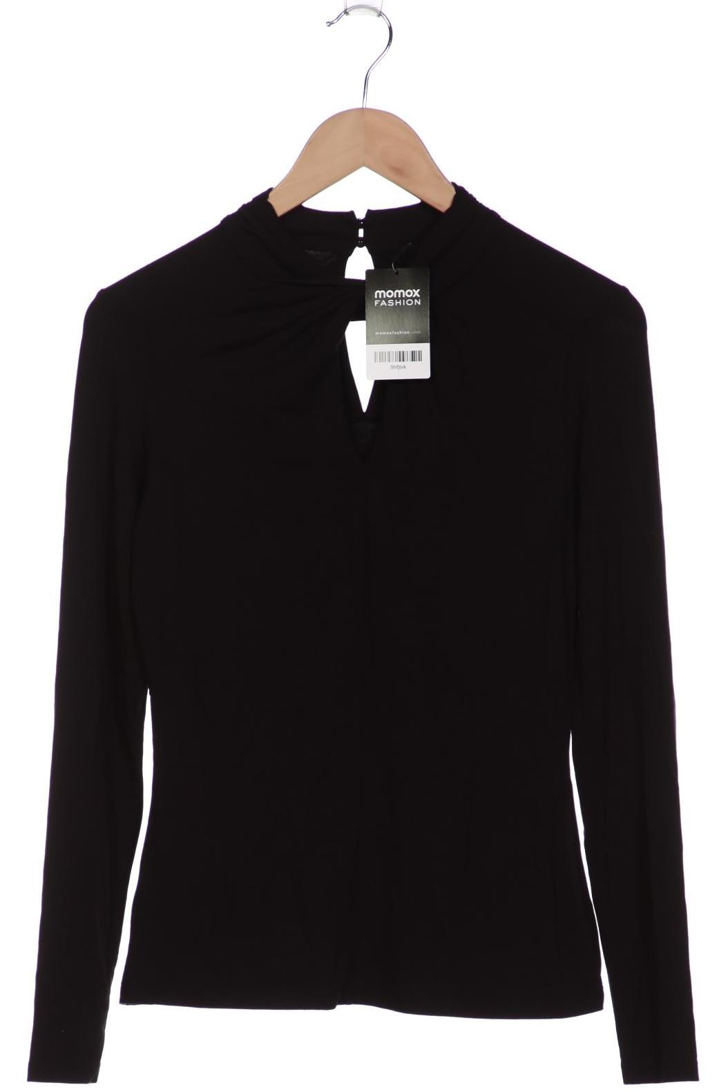 

Comma Damen Langarmshirt, schwarz, Gr. 34