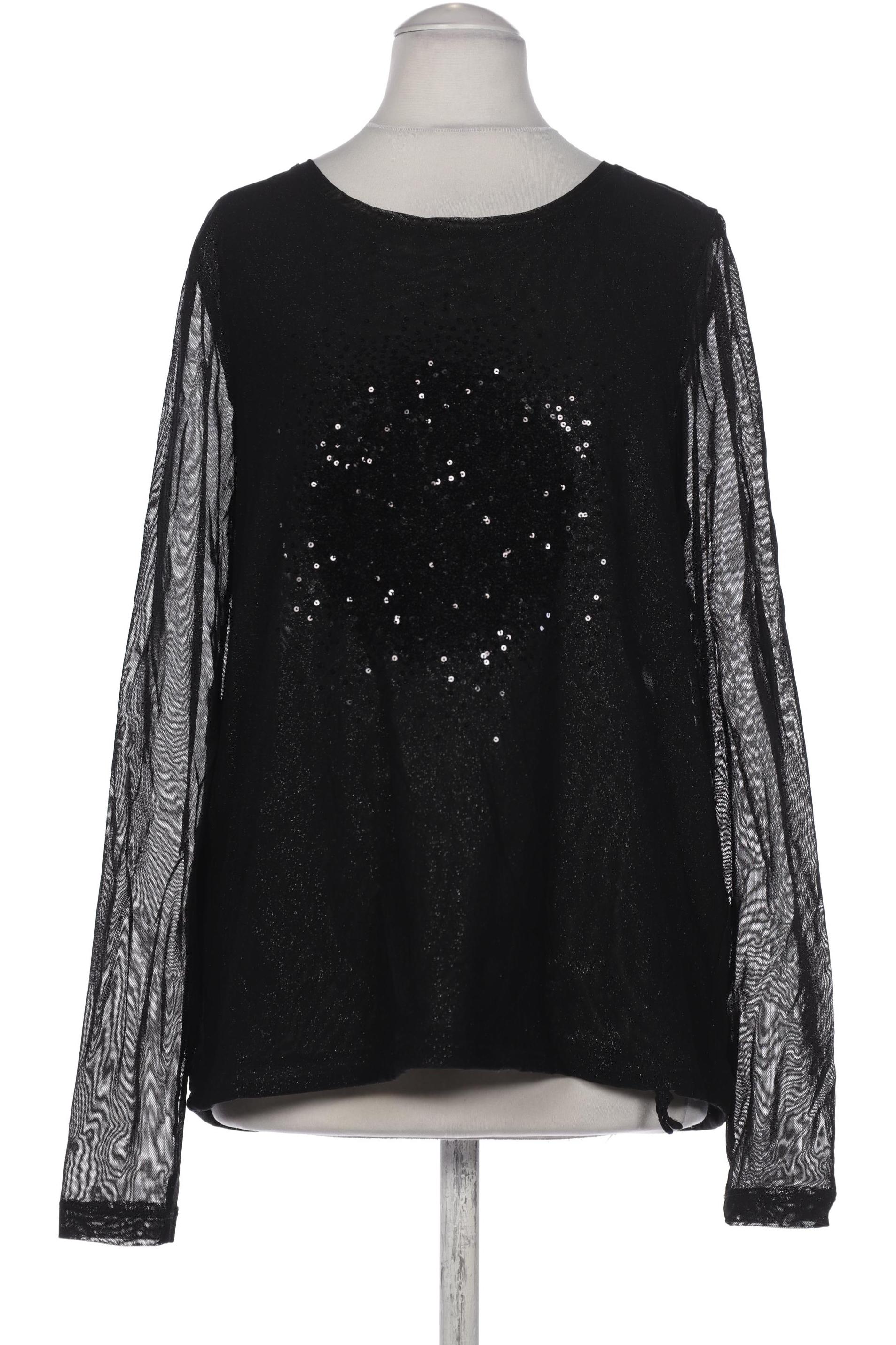 

Comma Damen Langarmshirt, schwarz, Gr. 36