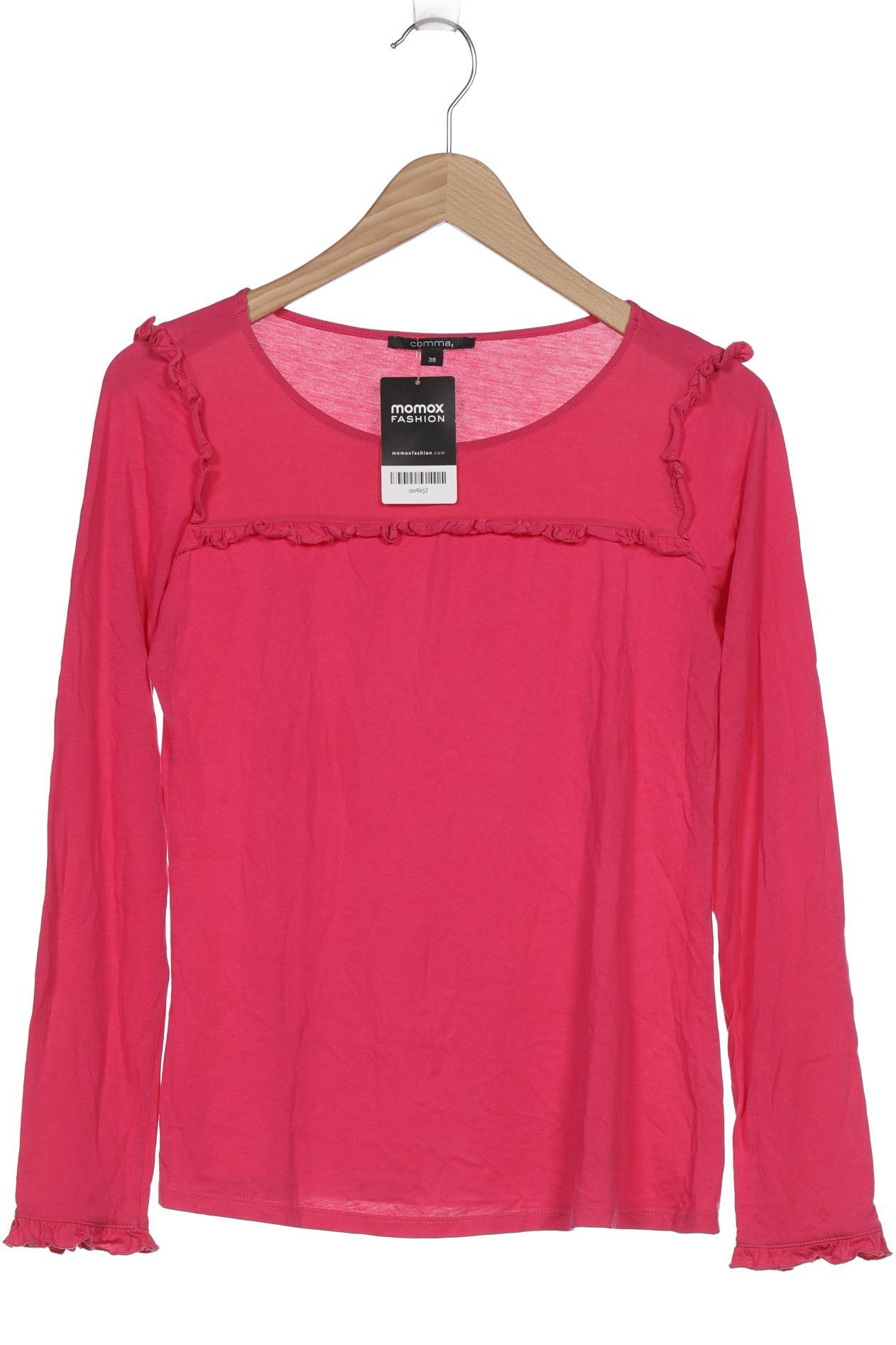 

Comma Damen Langarmshirt, pink, Gr. 38