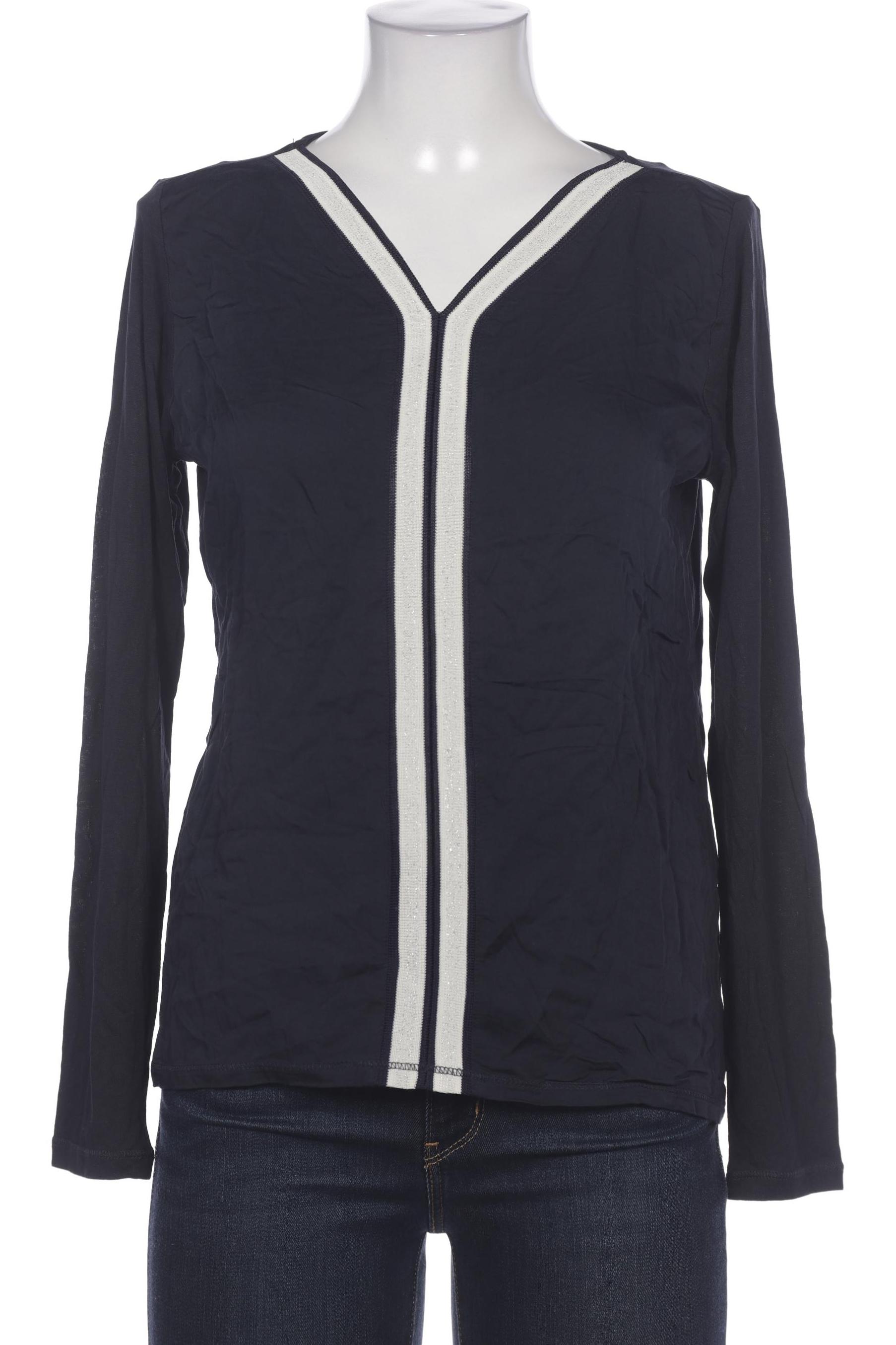 

Comma Damen Langarmshirt, marineblau, Gr. 38