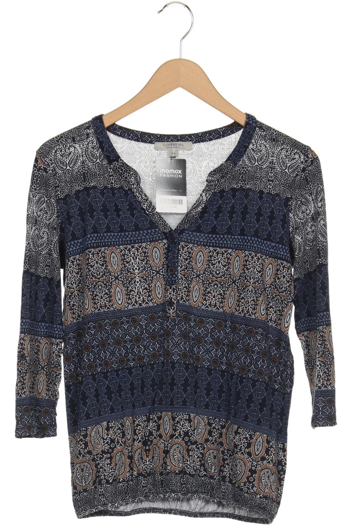

Comma Damen Langarmshirt, marineblau