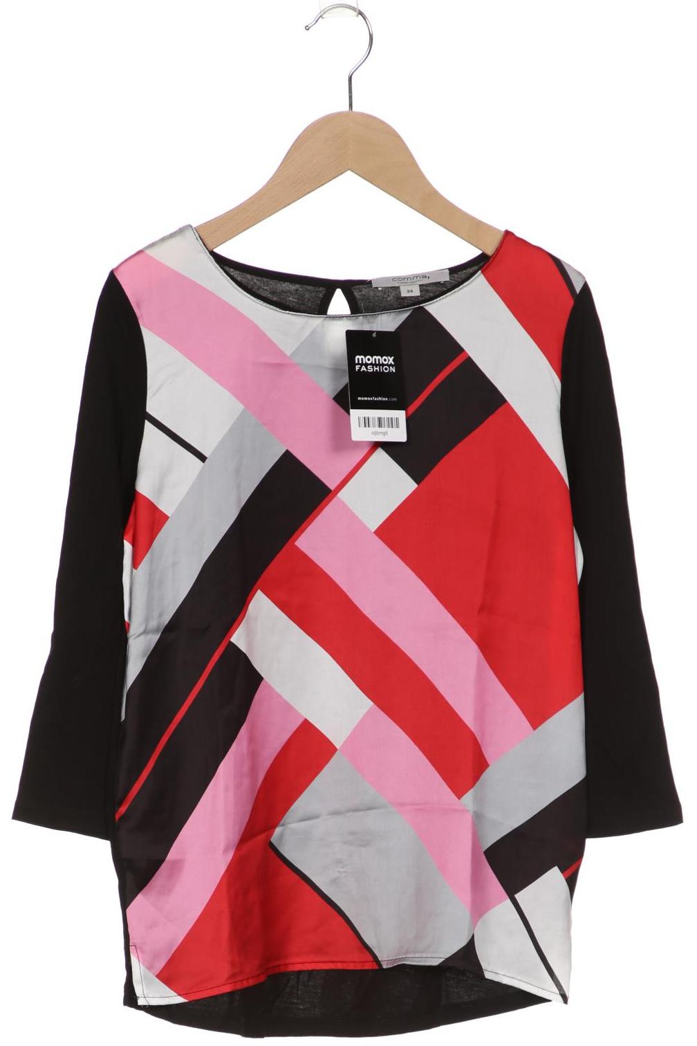 

Comma Damen Langarmshirt, schwarz