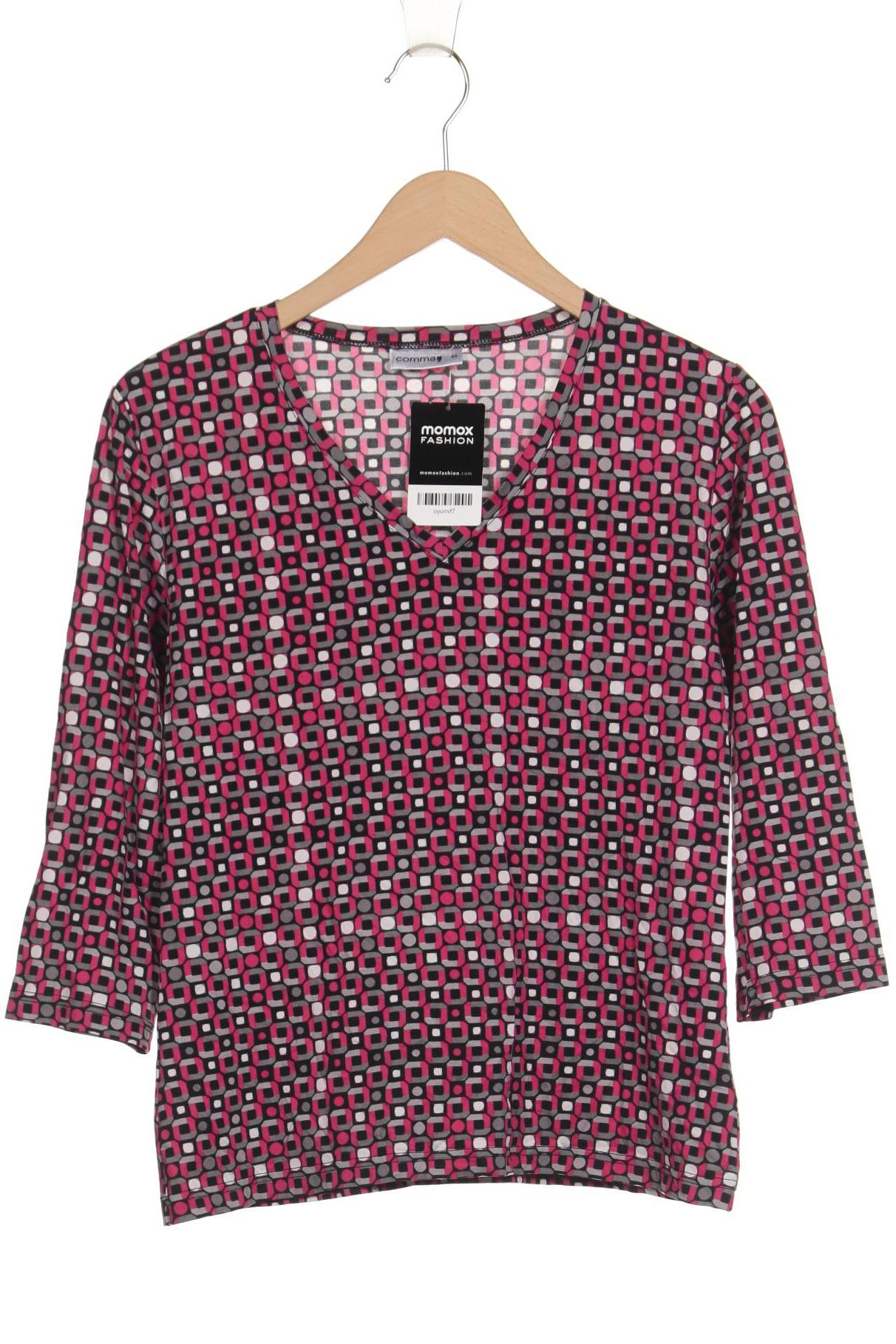 

Comma Damen Langarmshirt, pink, Gr. 44