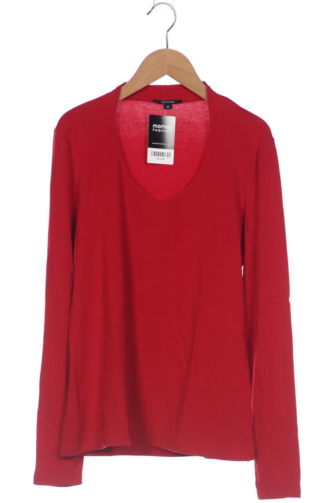 

Comma Damen Langarmshirt, rot, Gr. 40